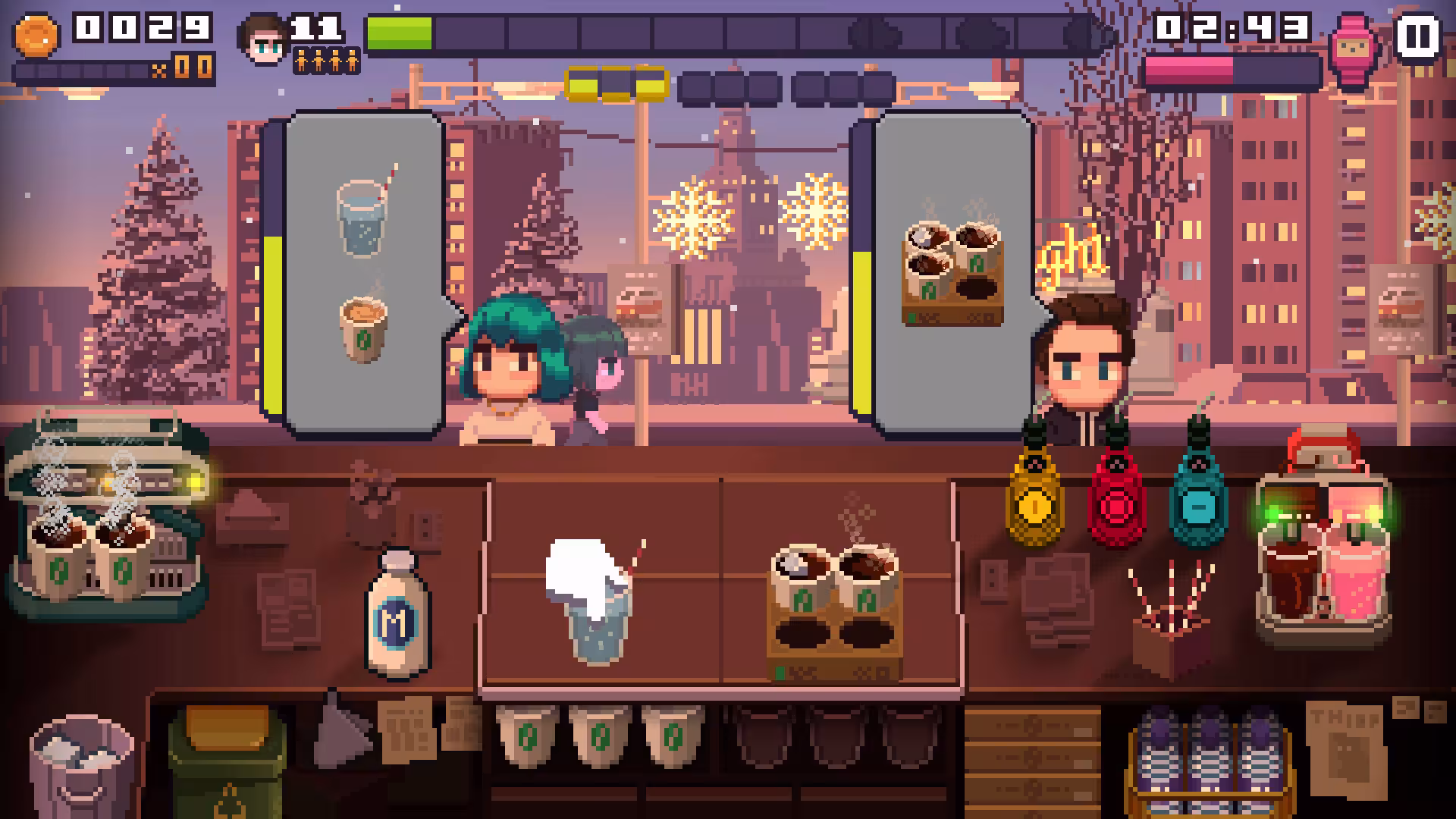 像素风咖啡店/Pixel Cafe-3 像素风咖啡店/Pixel Cafe-3