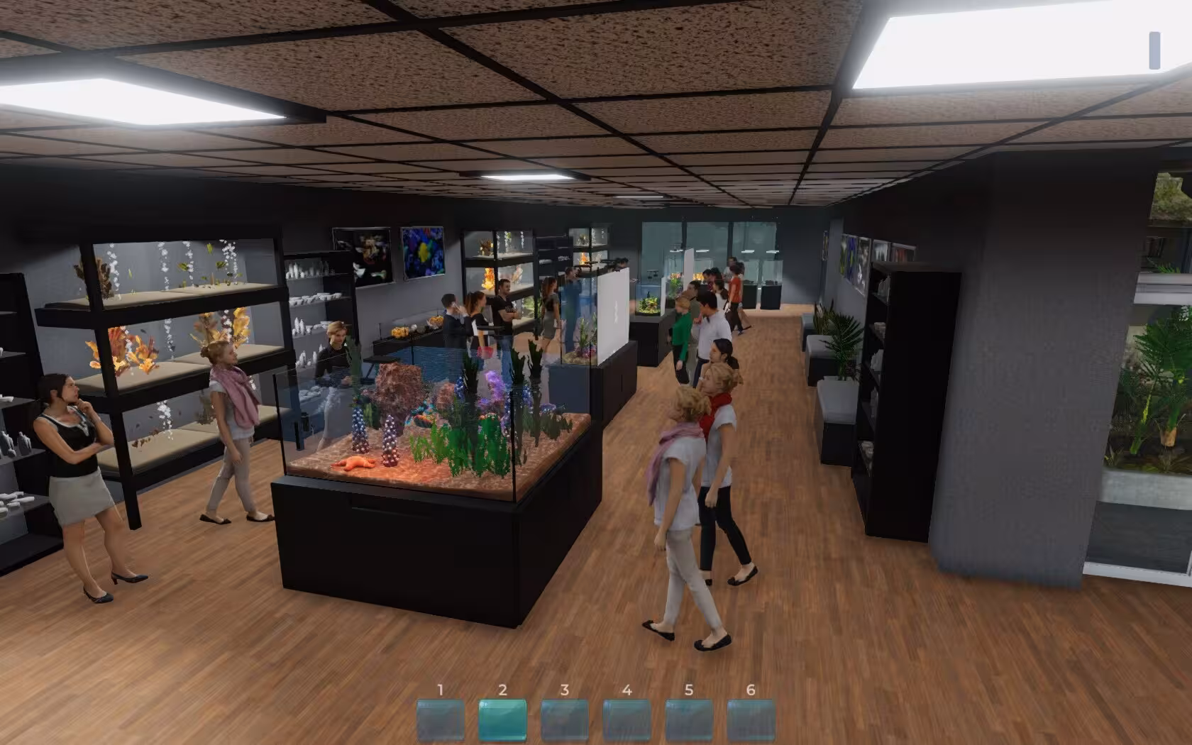 Aquarist - 建造水族馆，养鱼，发展你的事业！-3
