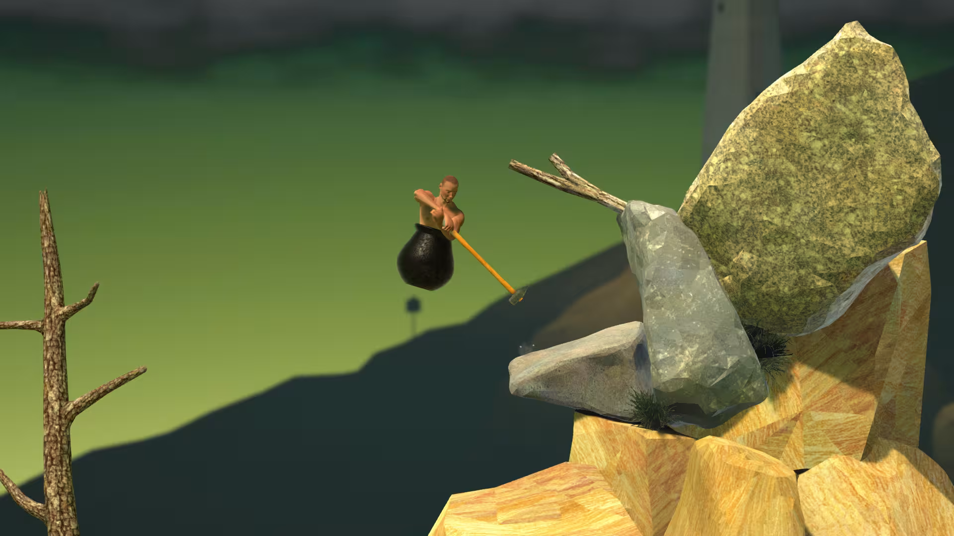 掘地求升/和班尼特福迪一起攻克难关/Getting Over It with Bennett Foddy-2 掘地求升/和班尼特福迪一起攻克难关/Getting Over It with Bennett Foddy-2