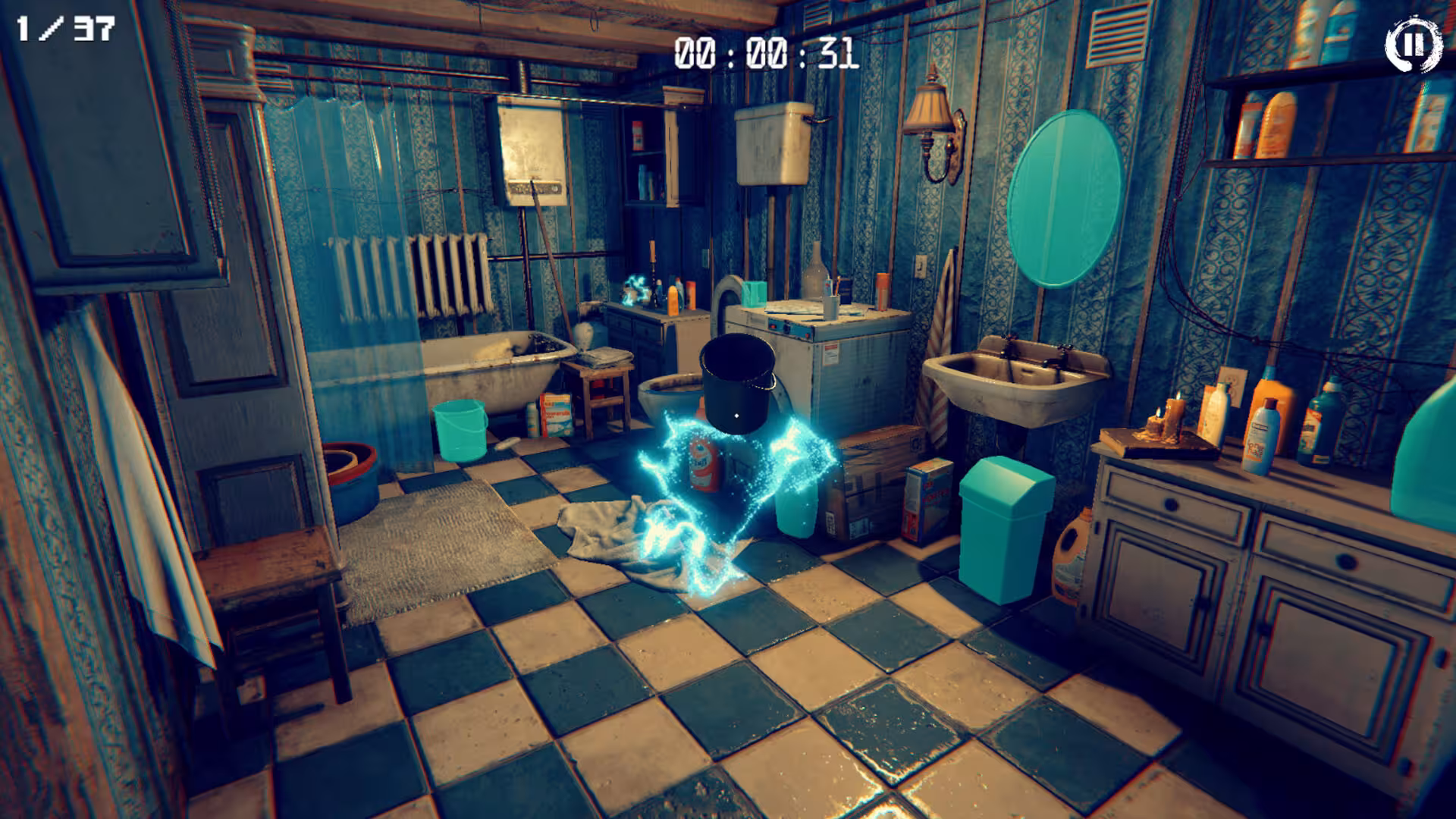 3D披萨：复古之家/3D PUZZLE - Vintage House-3