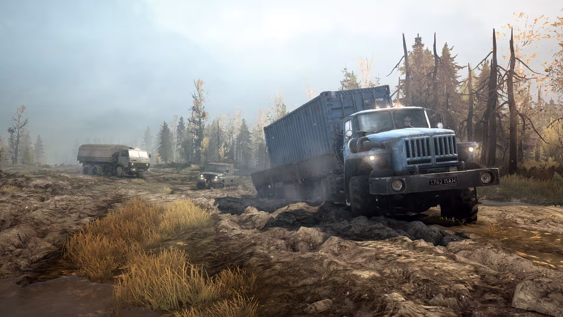 旋转轮胎:泥泞奔驰/Spintires: MudRunner-7 旋转轮胎:泥泞奔驰/Spintires: MudRunner-7