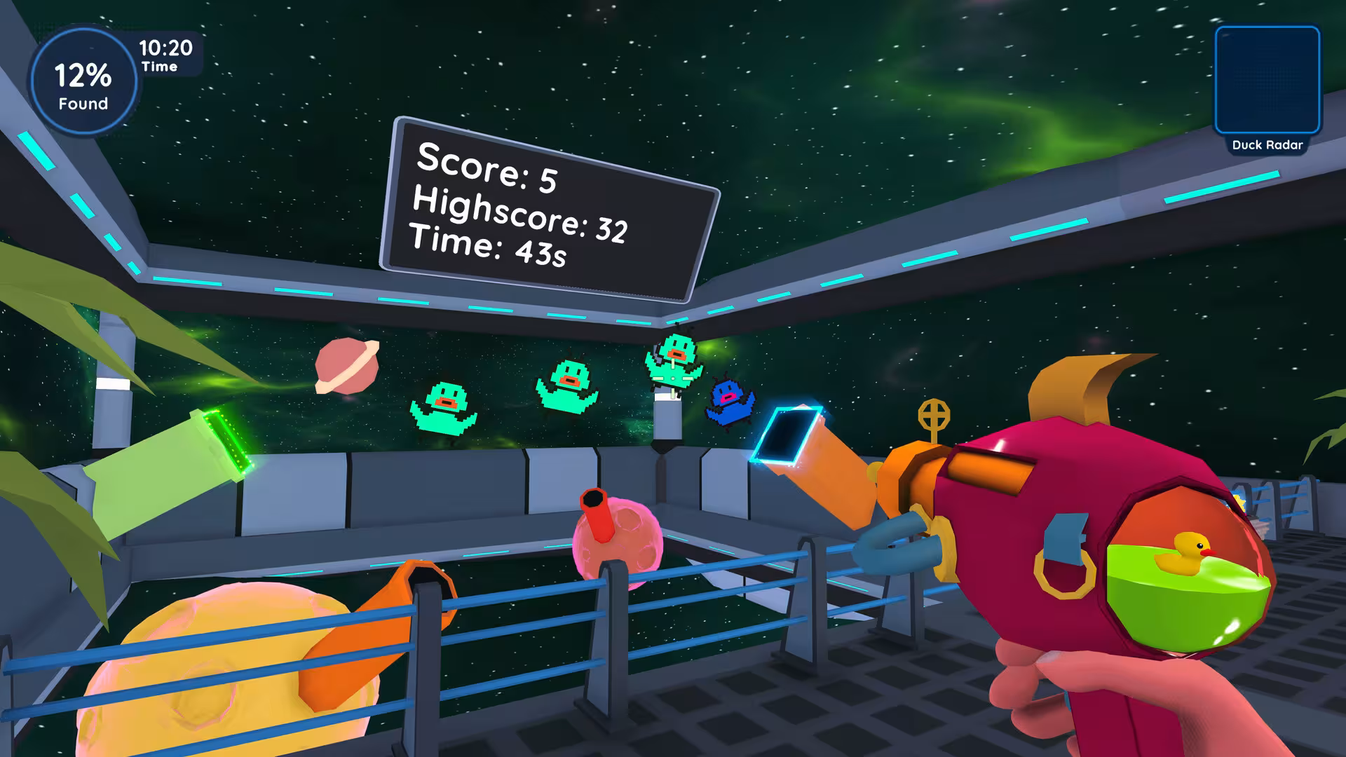 在太空中寻找 100 只鸭子并炸飞它们！！！/Find 100 Ducks and Blast Them...IN SPACE!!!-6
