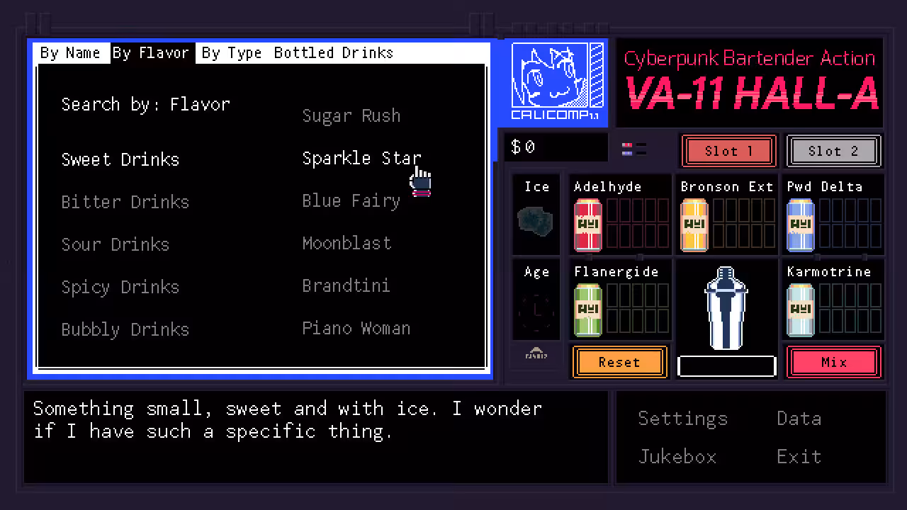 VA-11 HALL-A:赛博朋克酒保行动/VA-11 Hall-A: Cyberpunk Bartender Action-4 VA-11 HALL-A:赛博朋克酒保行动/VA-11 Hall-A: Cyberpunk Bartender Action-4