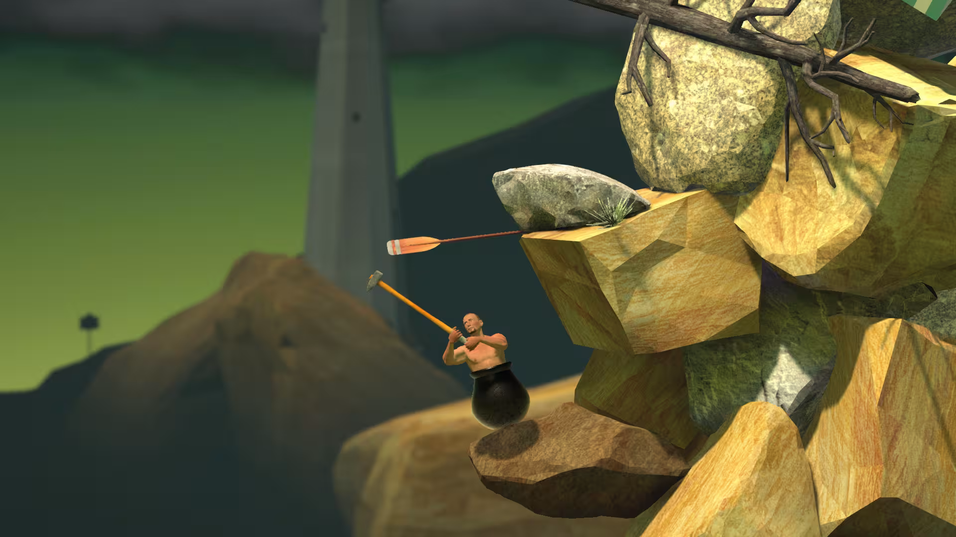 掘地求升/和班尼特福迪一起攻克难关/Getting Over It with Bennett Foddy-3 掘地求升/和班尼特福迪一起攻克难关/Getting Over It with Bennett Foddy-3