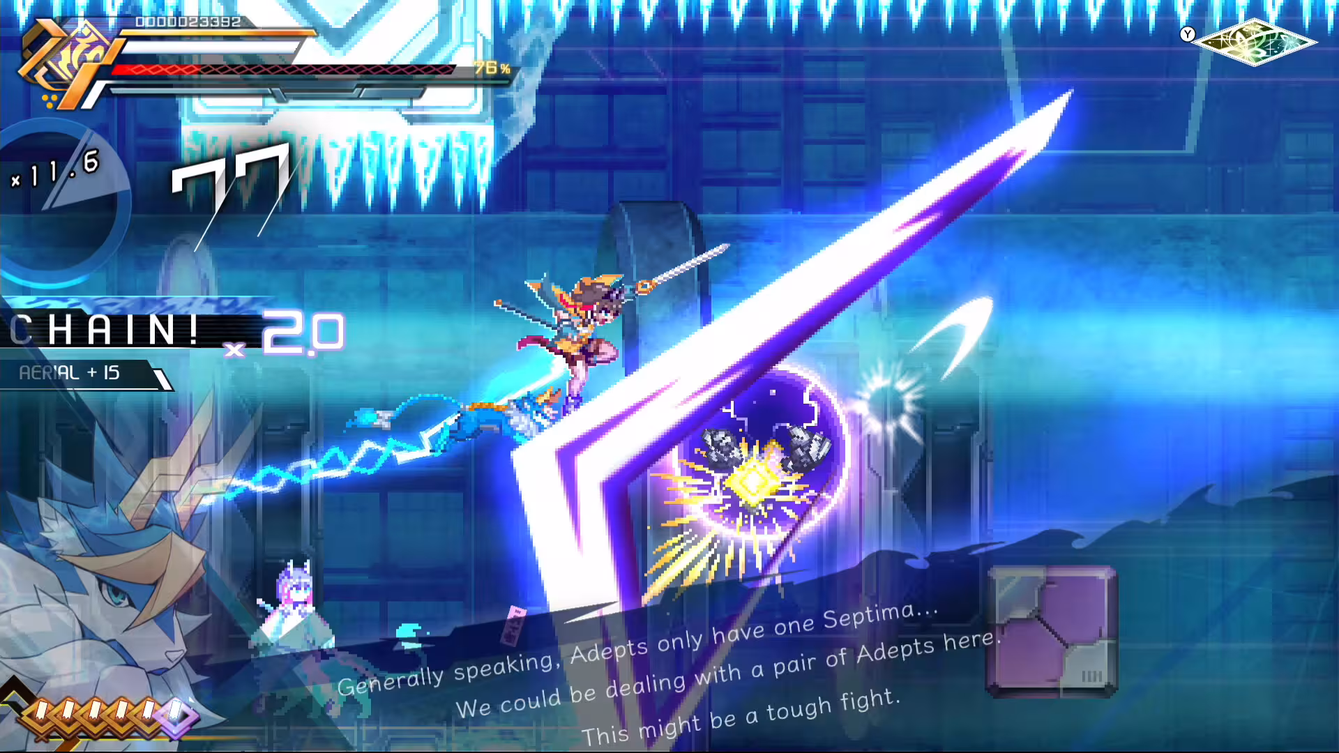 苍蓝雷霆3/Azure Striker GUNVOLT 3-1 苍蓝雷霆3/Azure Striker GUNVOLT 3-1