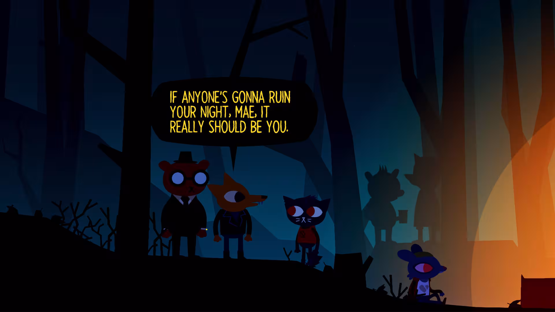林中之夜/Night in the Woods-2 林中之夜/Night in the Woods-2