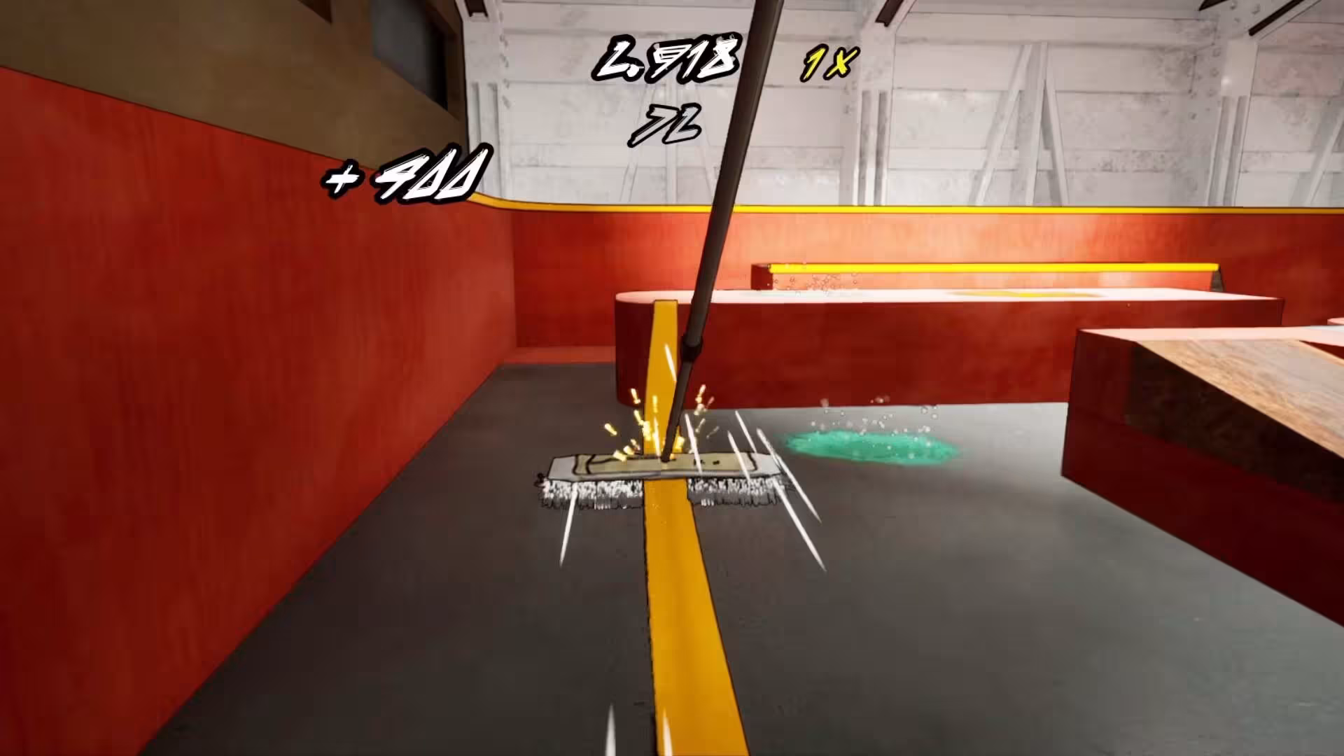 拖把滑手/Mop Skater-1 拖把滑手/Mop Skater-1