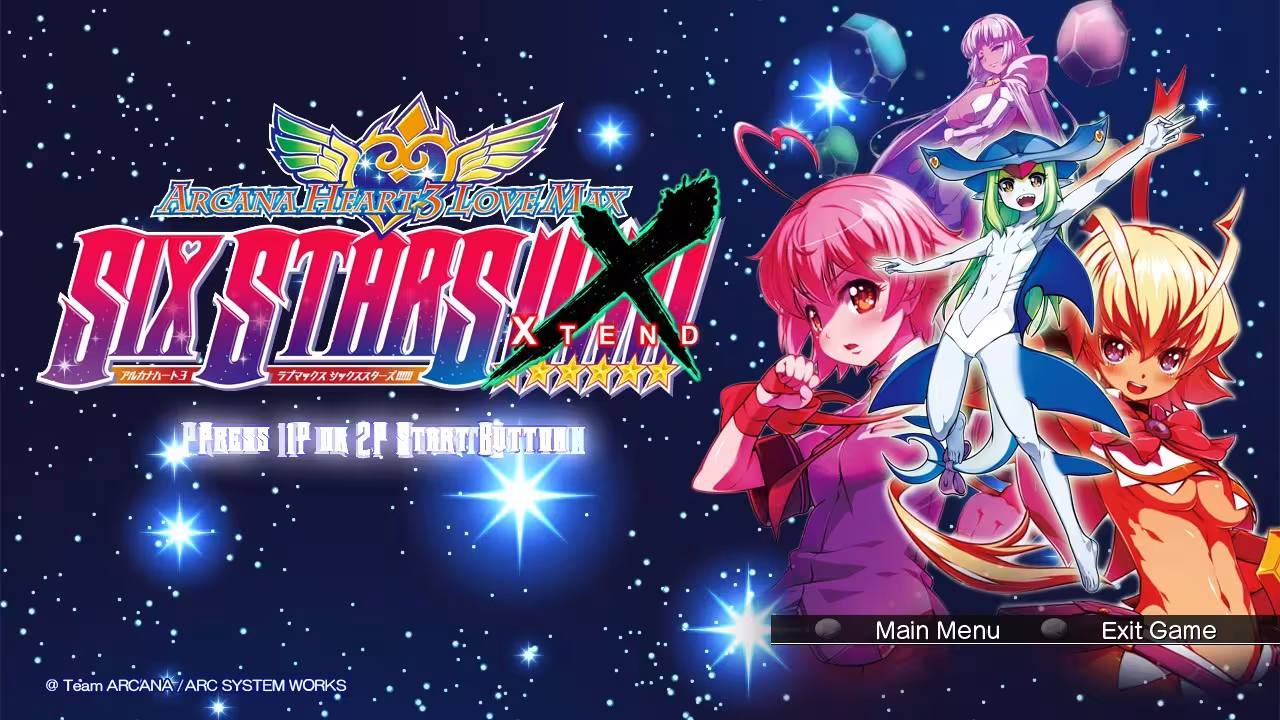 圣灵之心3:爱的极限六星/Arcana Heart 3 LOVEMAX SIXSTARS