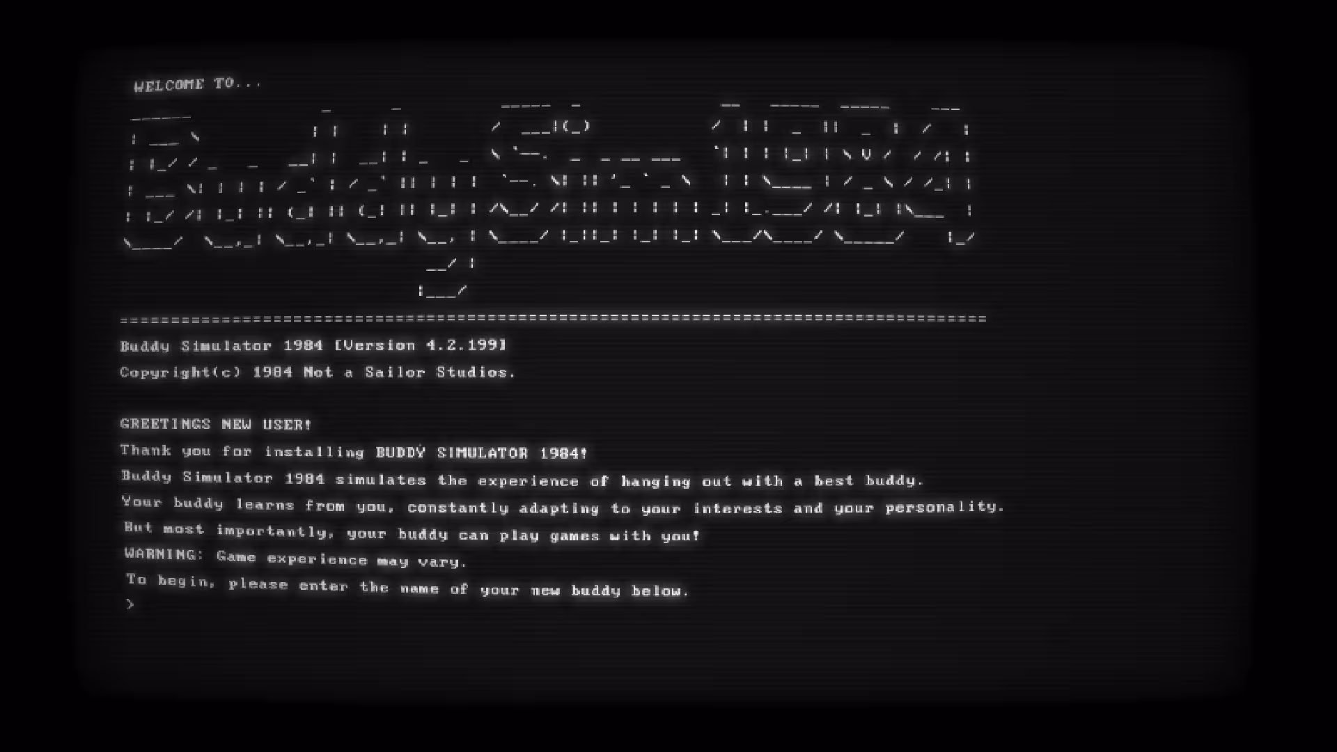 伙伴模拟器1984/Buddy Simulator 1984-2 伙伴模拟器1984/Buddy Simulator 1984-2