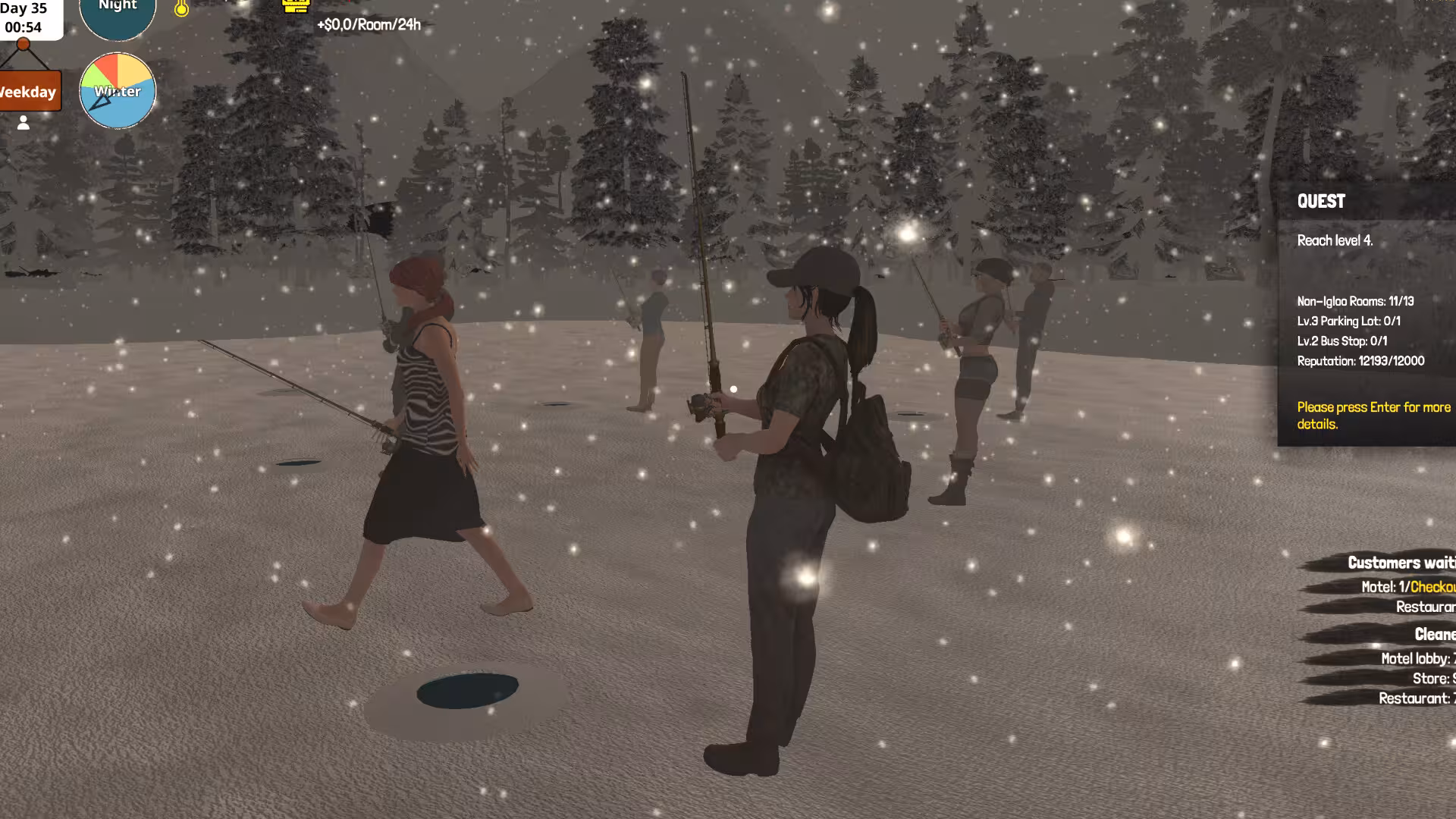 北极汽车旅馆模拟器/Arctic Motel Simulator-3