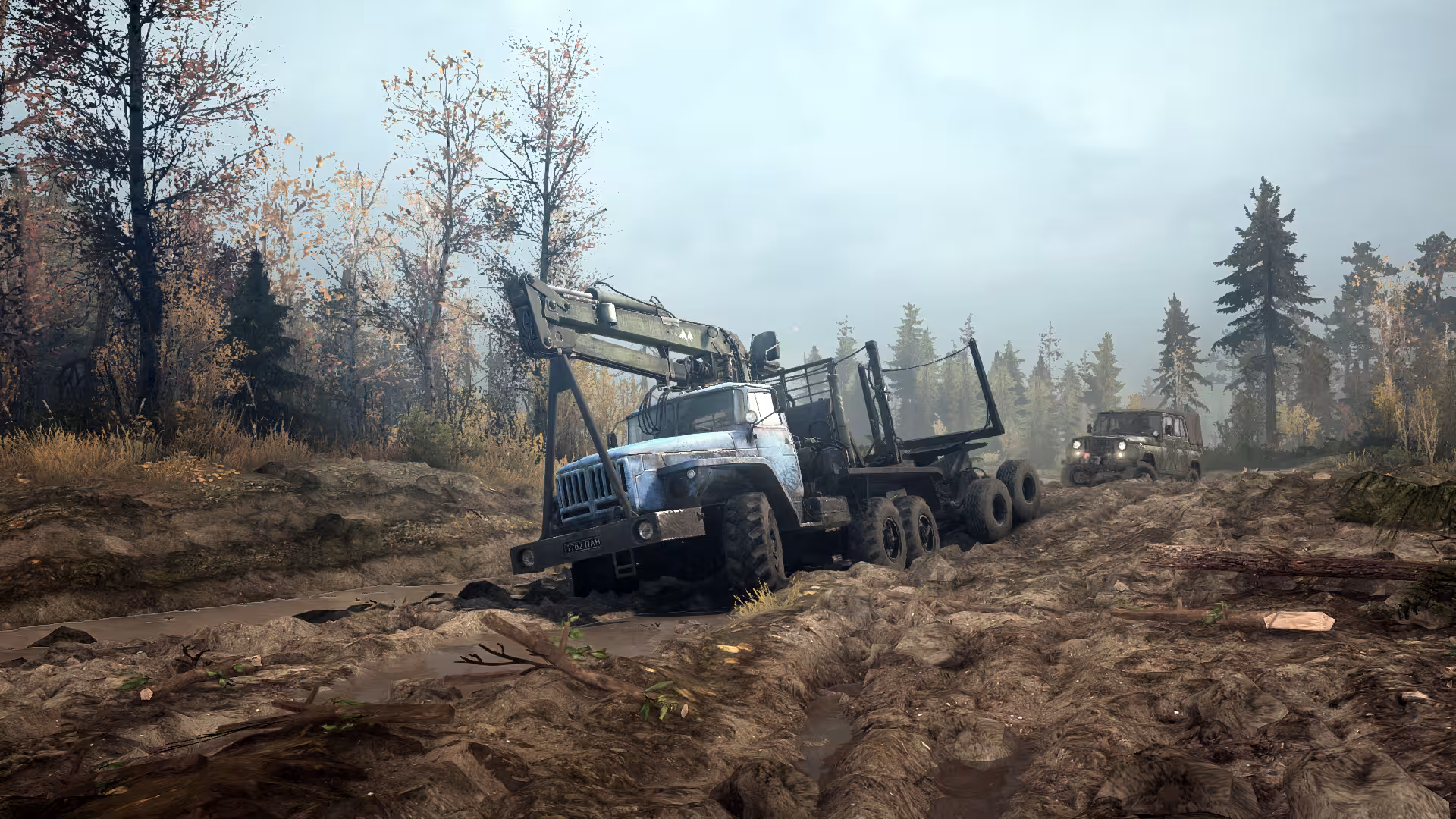 旋转轮胎:泥泞奔驰/Spintires: MudRunner-2 旋转轮胎:泥泞奔驰/Spintires: MudRunner-2