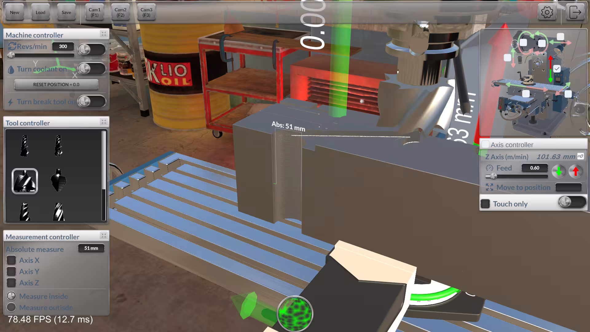 铣削机模拟器/Milling machine simulator-4