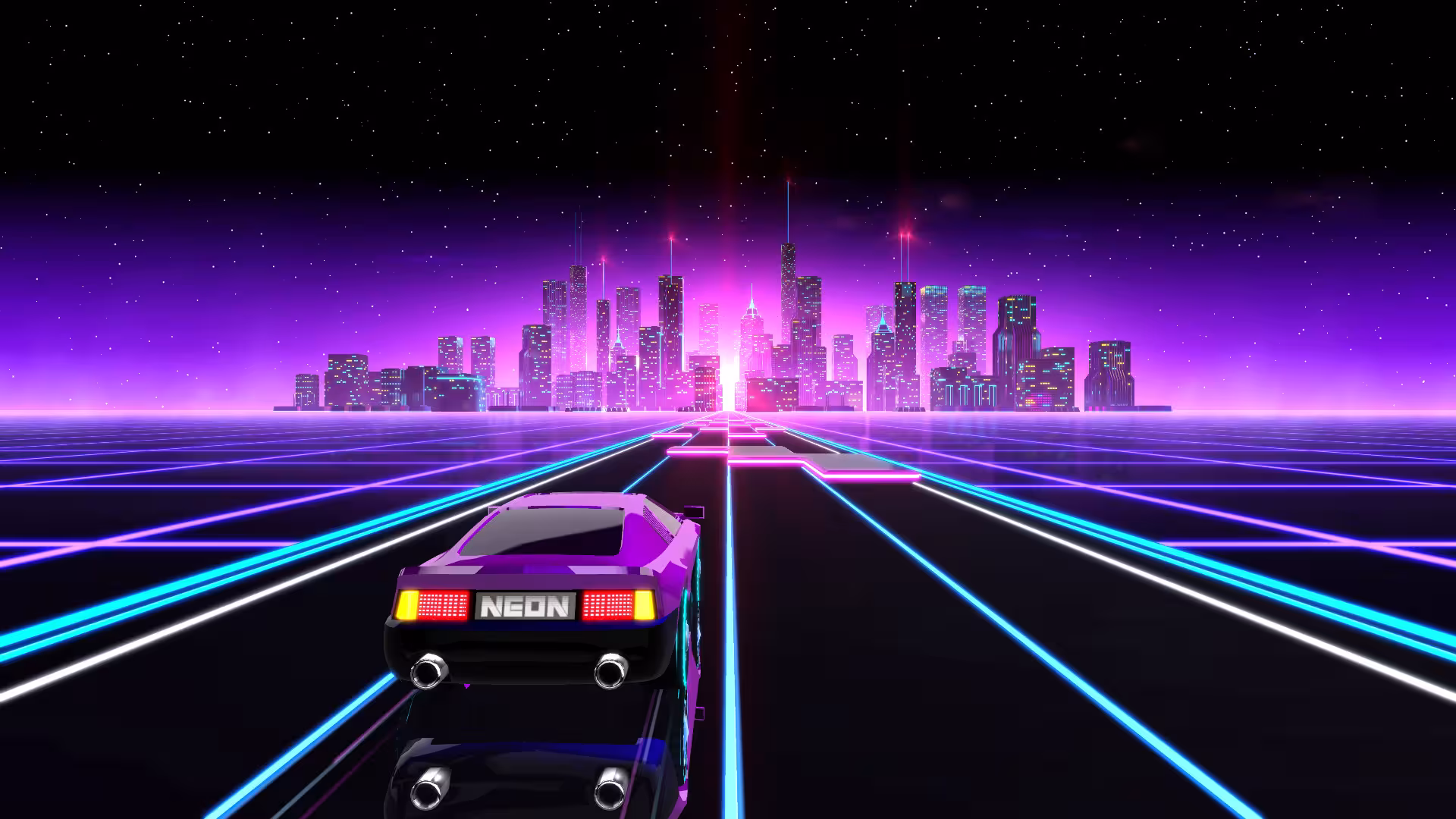 霓虹飞车/Neon Drive-1 霓虹飞车/Neon Drive-1