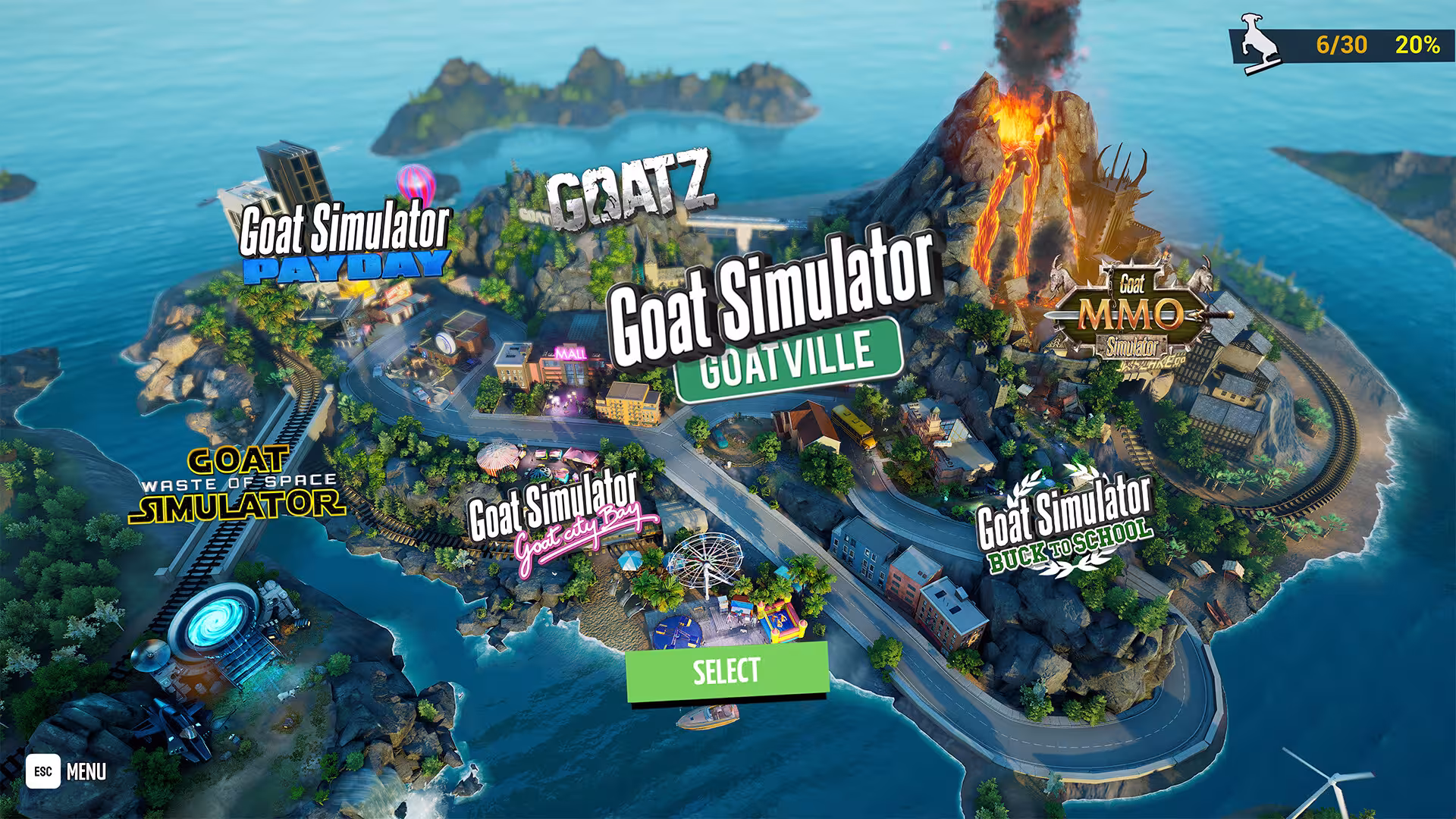 山羊模拟器:重制版/Goat Simulator: Remastered-2 山羊模拟器:重制版/Goat Simulator: Remastered-2