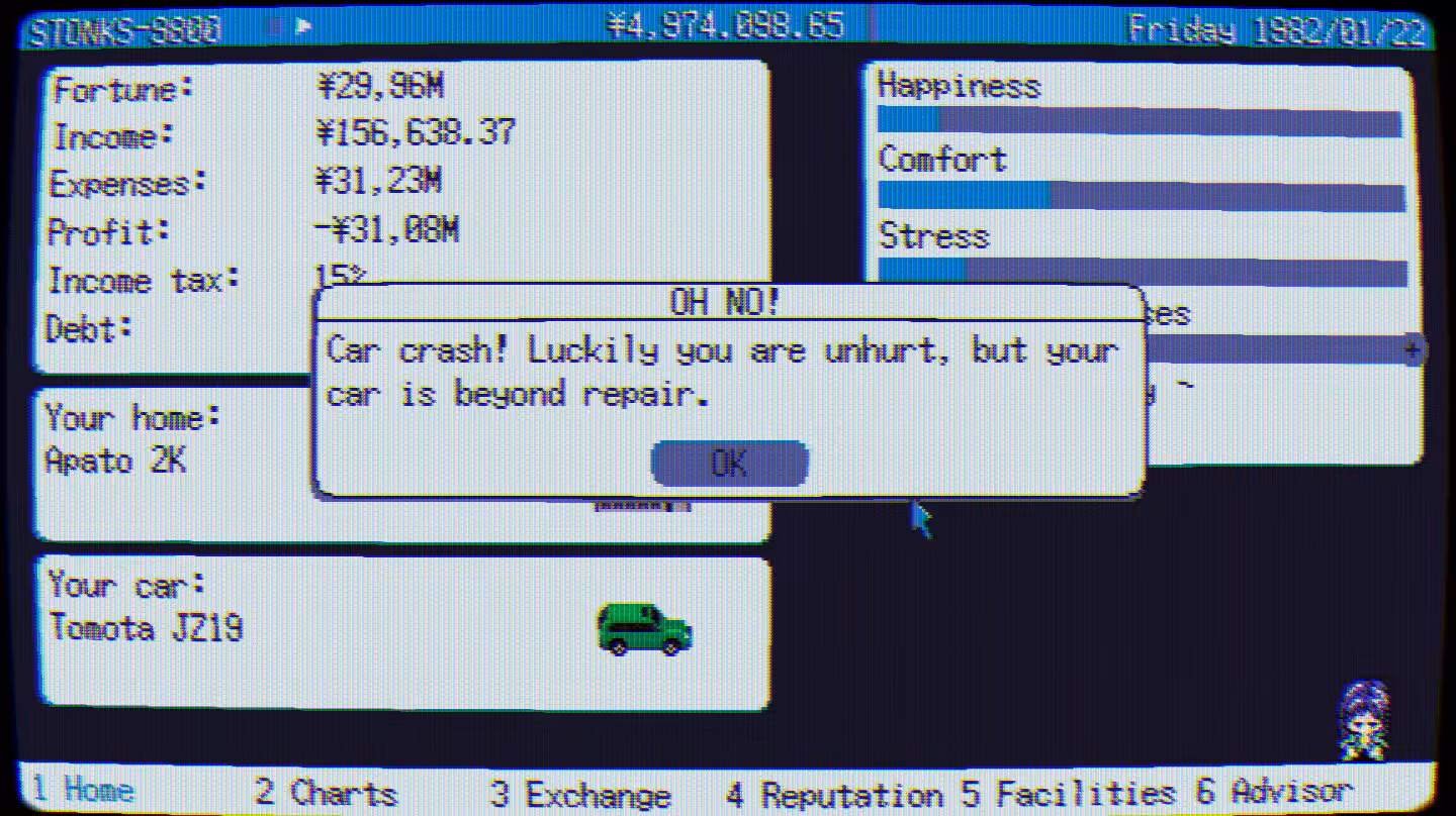 东京股神/炒股模拟器/股票市场模拟器/STONKS-9800: Stock Market Simulator-2