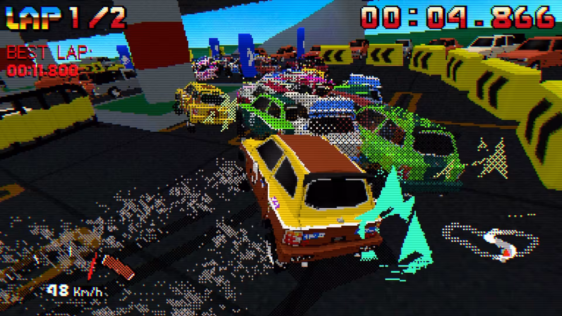 停车场拉力赛道/Parking Garage Rally Circuit-6