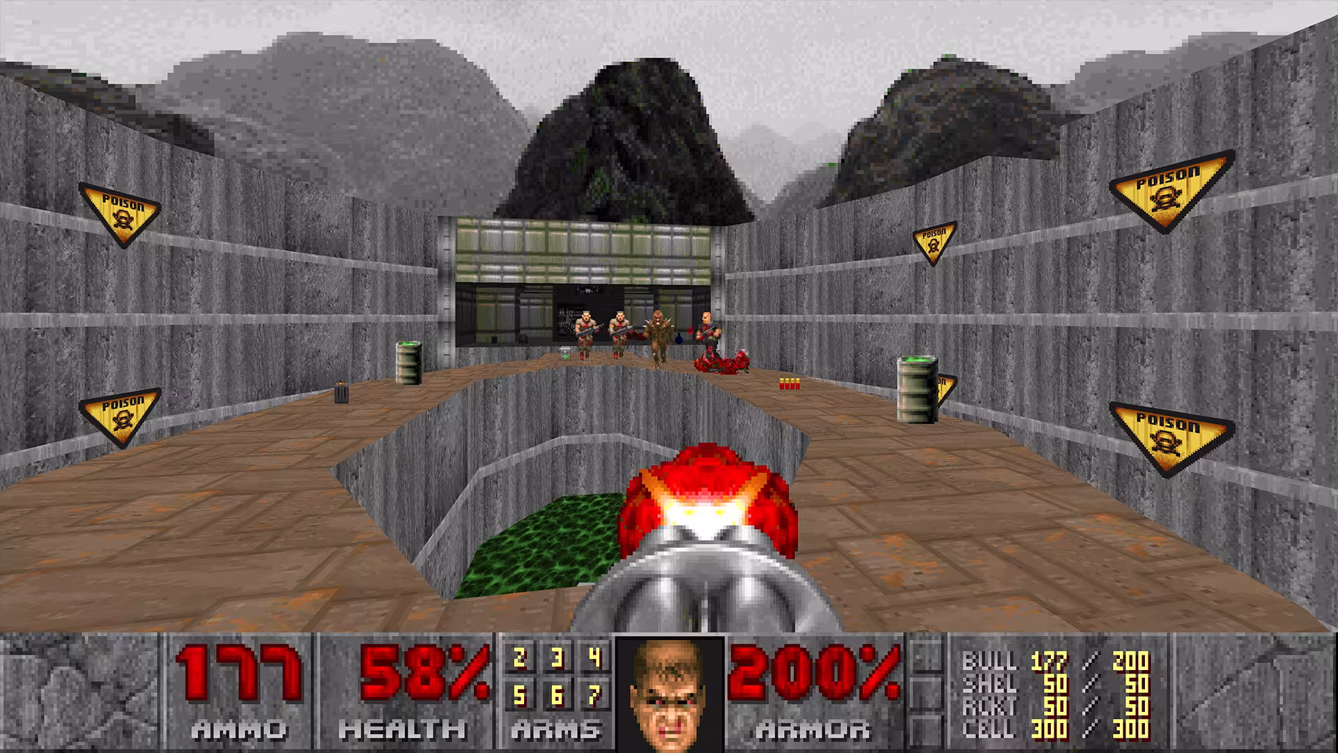 毁灭战士+毁灭战士2/DOOM + DOOM II/支持网络联机-2