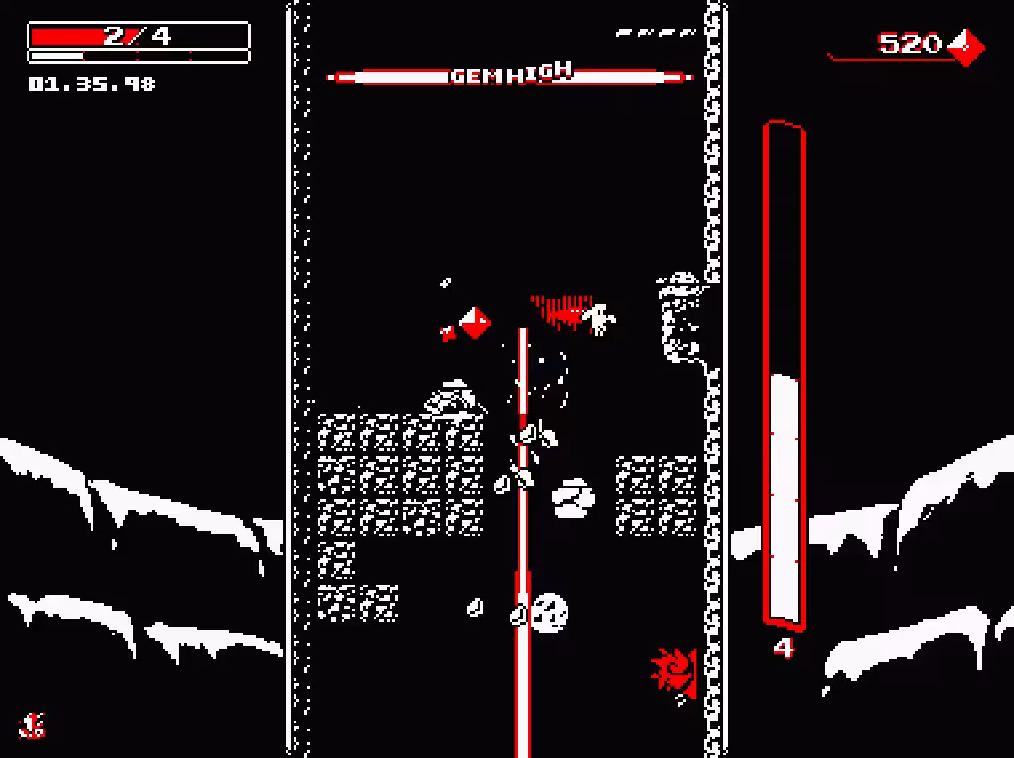 井下探险/坠落深井/Downwell-2 井下探险/坠落深井/Downwell-2