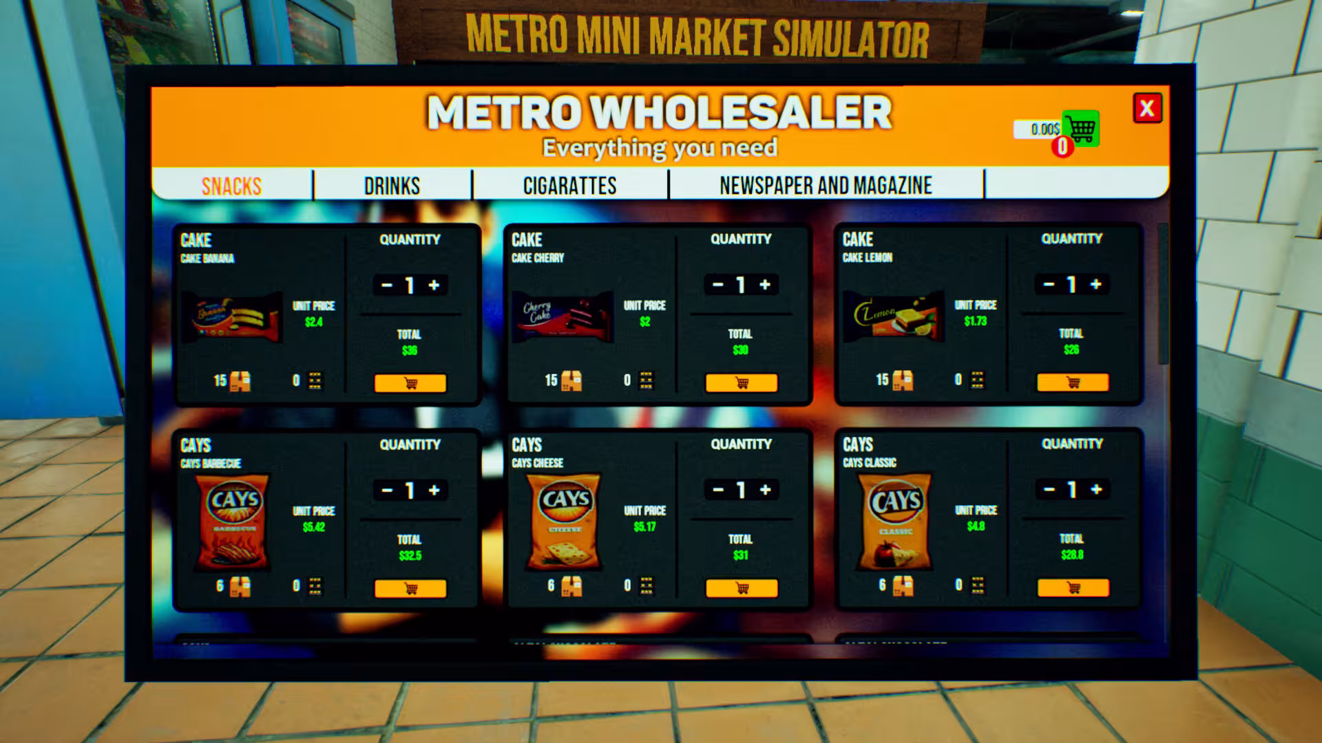 地铁迷你市场模拟器/Metro Mini Market Simulator-4 地铁迷你市场模拟器/Metro Mini Market Simulator-4