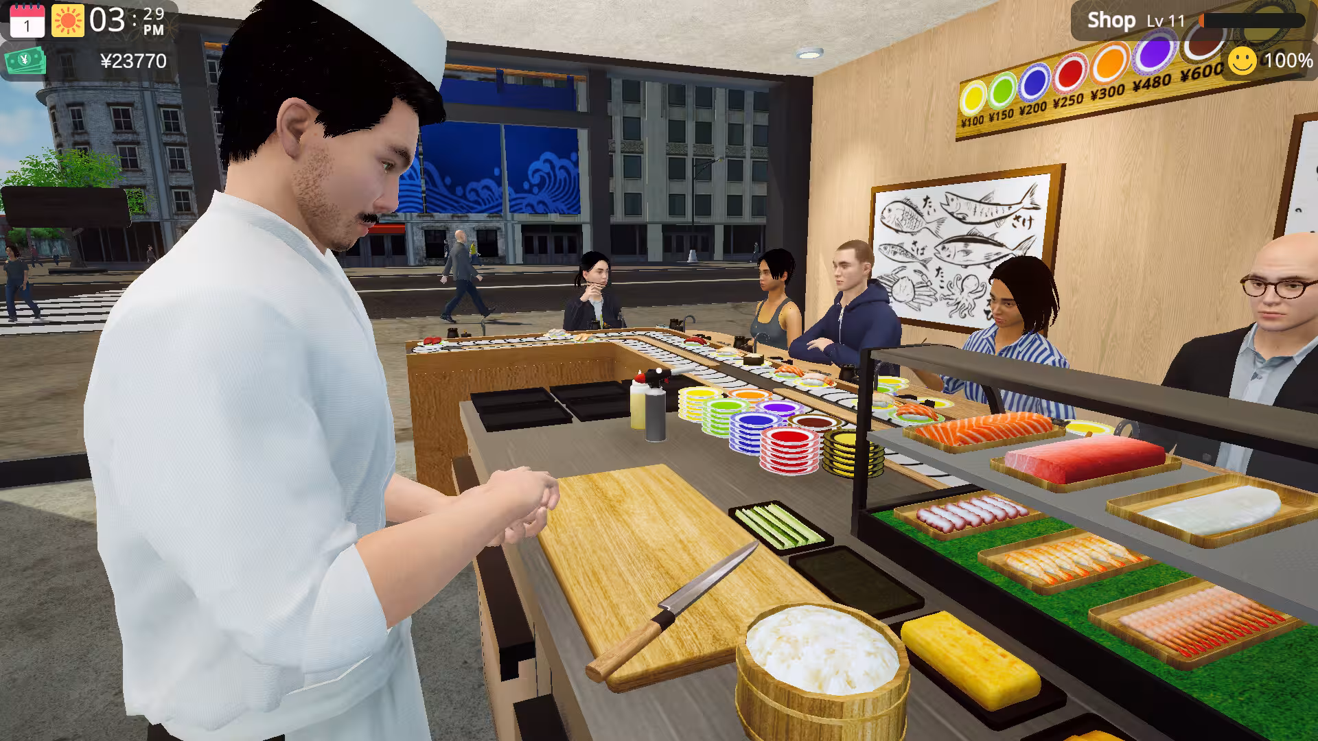 回转寿司模拟器/Conveyor Belt Sushi Simulator-1