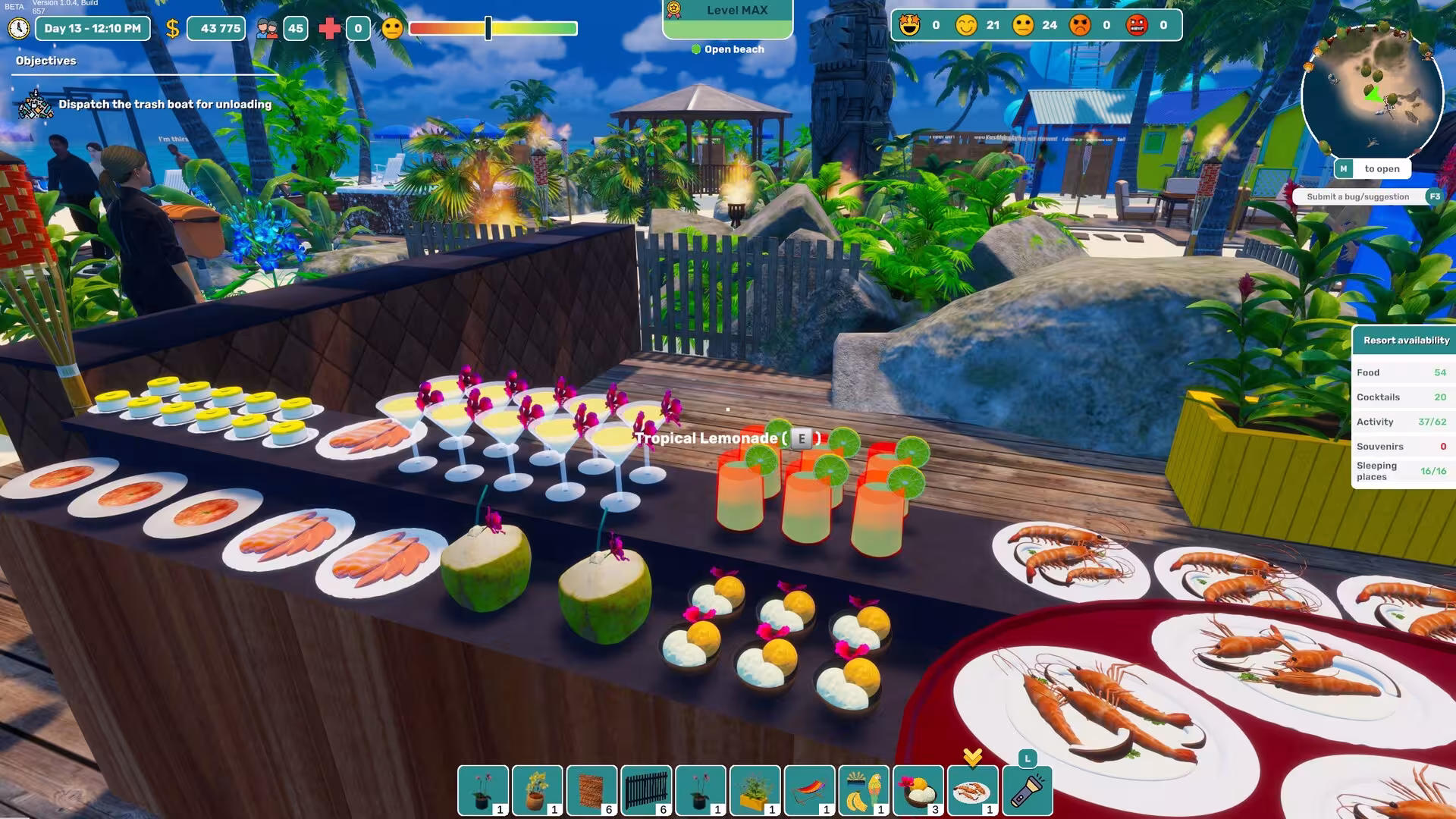热带度假村经营模拟器/Tropical Resort Simulator