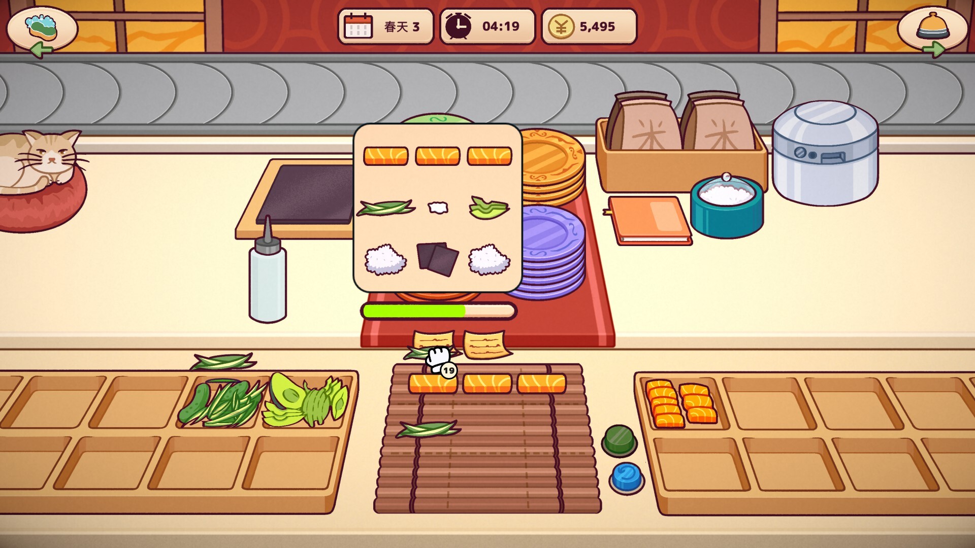美味回转寿司店模拟器/Ugoku Sushi Bar-1