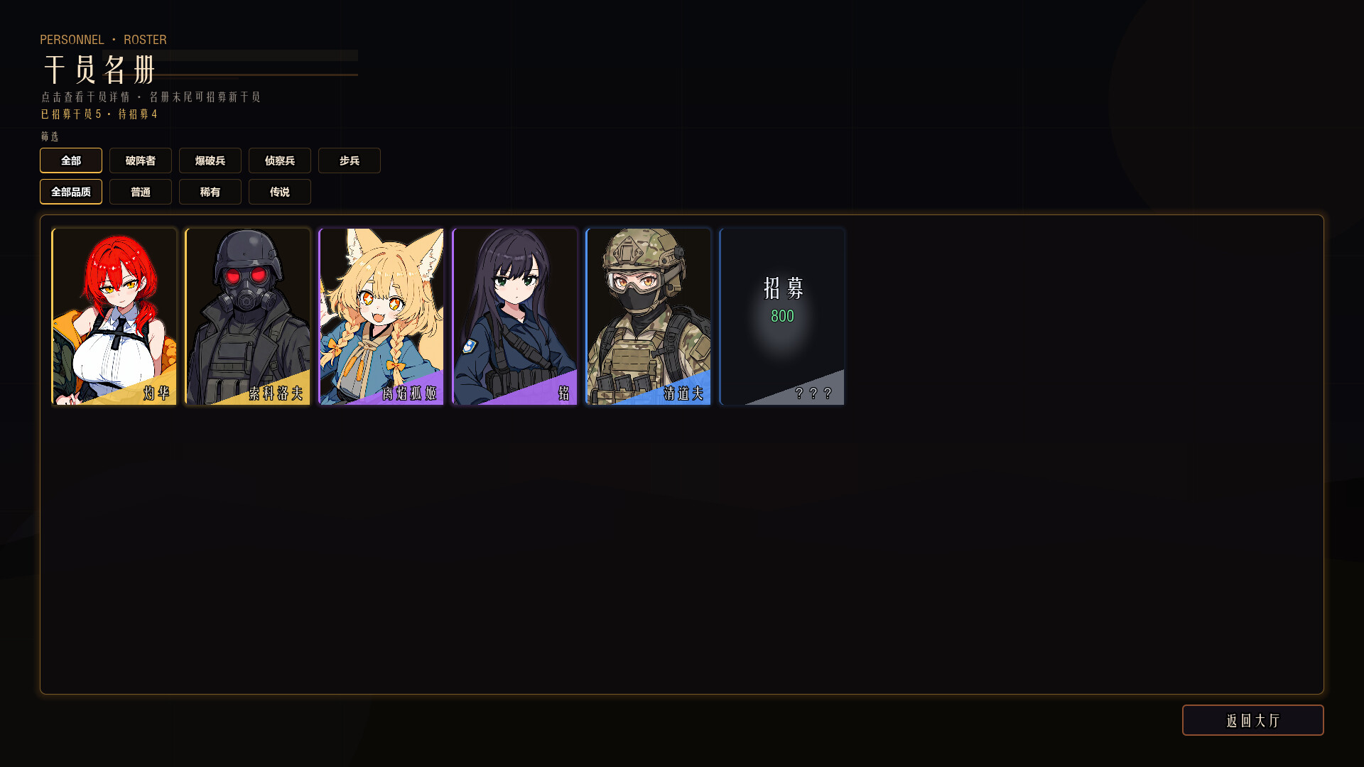 净化战线(异净特遣队)/Purification Front (Task Force Purge)-1 净化战线(异净特遣队)/Purification Front (Task Force Purge)-1
