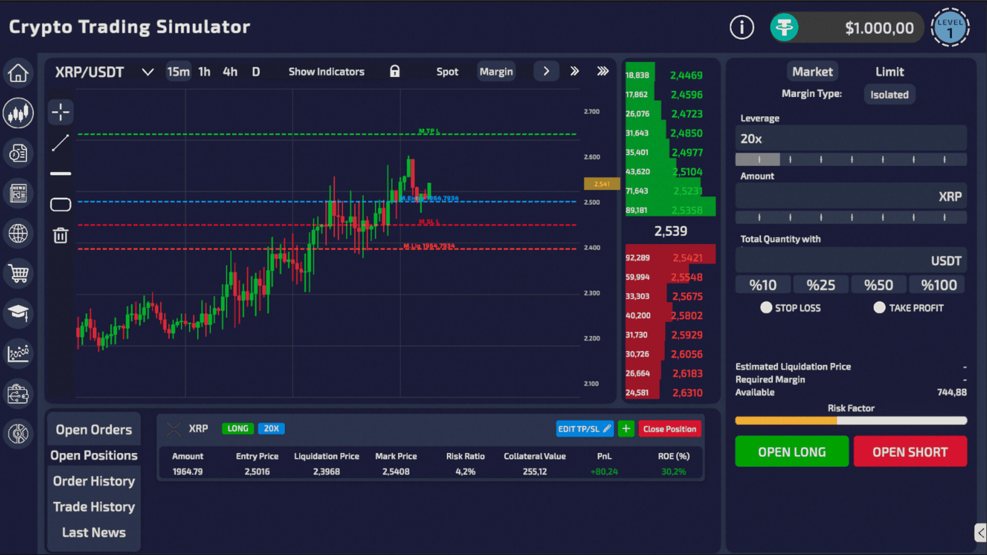 加密货币交易模拟器/Crypto Trading Simulator-1 加密货币交易模拟器/Crypto Trading Simulator-1