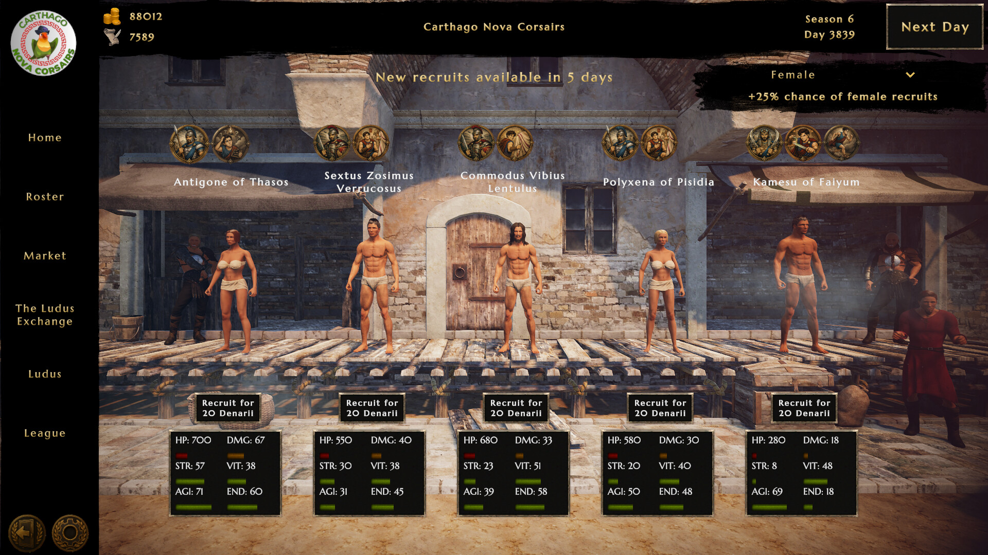 伟大角斗士学院：角斗士管理模拟器/Ludus Magnatus: Gladiator Manager Simulator-6