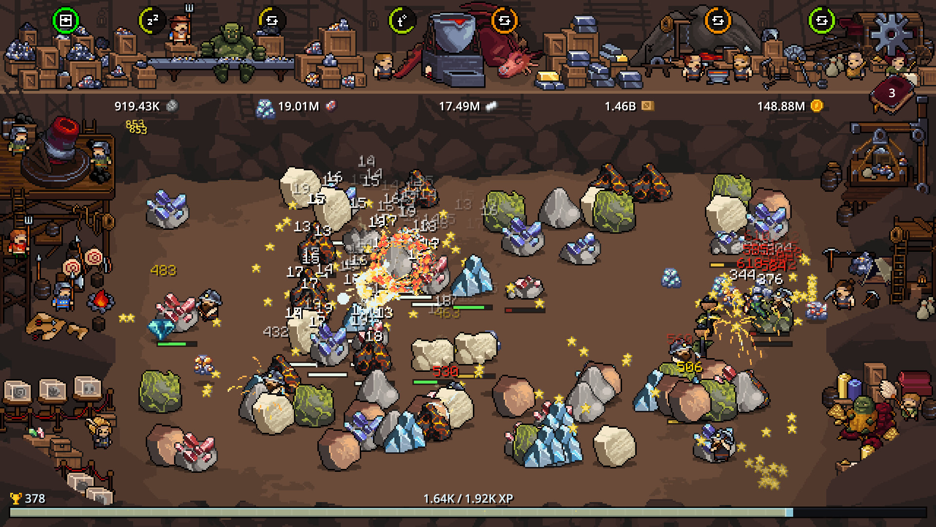 幻想矿工：深渊挂机/Fantasy Miner: Idle Depths-1
