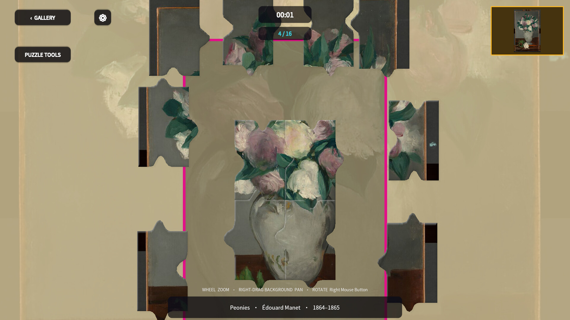 名画拼图/Cozy Jigsaw-4 名画拼图/Cozy Jigsaw-4