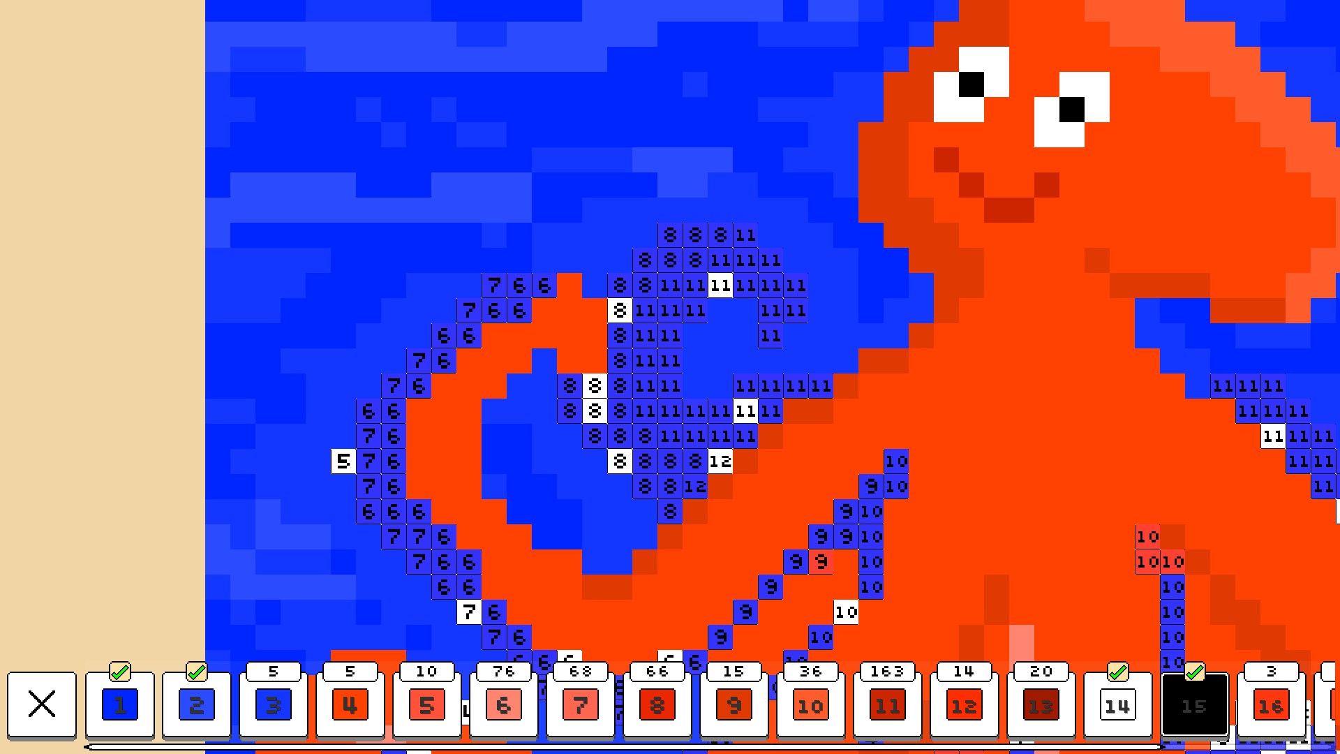 像素填色/Coloring Pixels-3 像素填色/Coloring Pixels-3