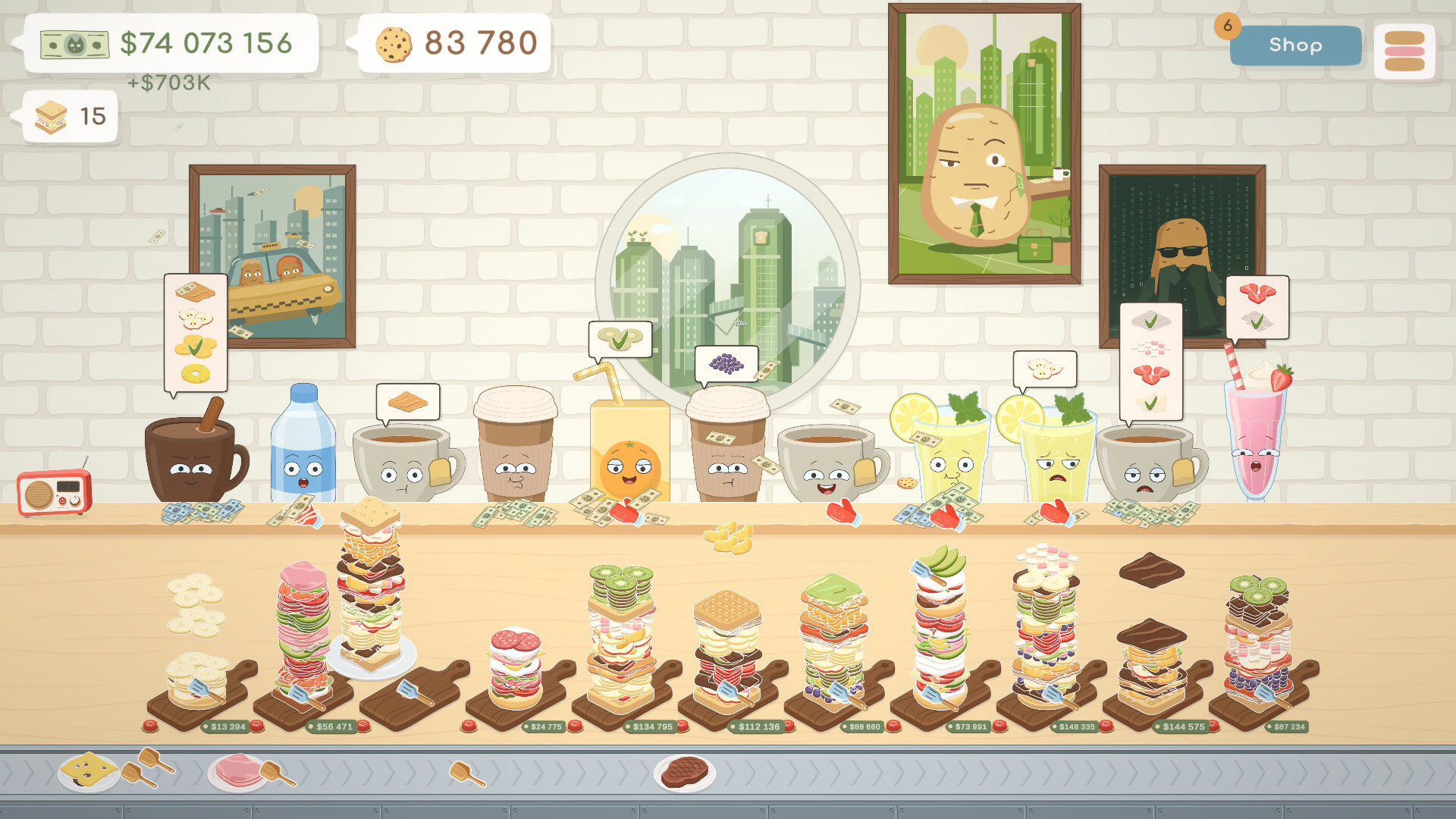 三明治 +1/Sandwich +1-4