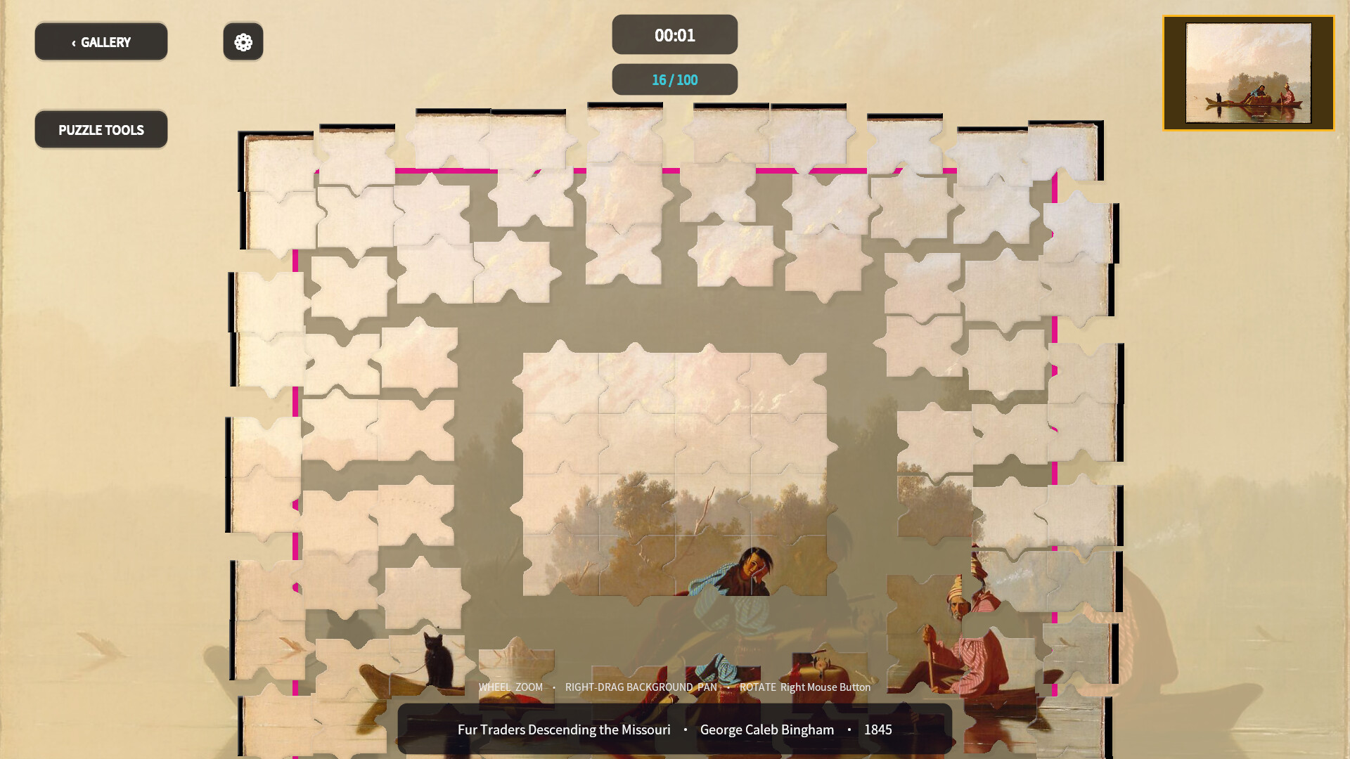名画拼图/Cozy Jigsaw-3 名画拼图/Cozy Jigsaw-3
