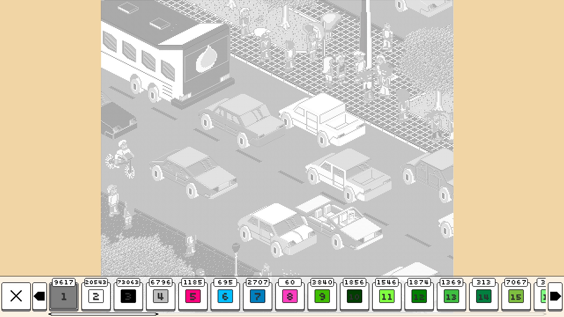 像素填色/Coloring Pixels-6 像素填色/Coloring Pixels-6