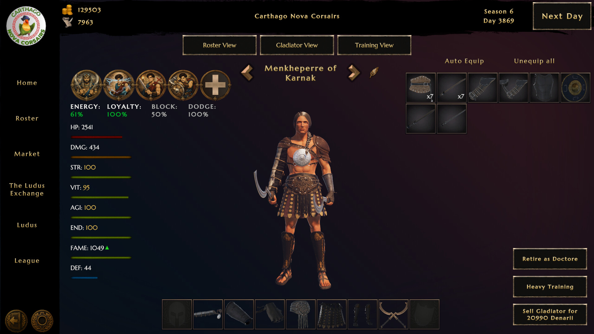 伟大角斗士学院:角斗士管理模拟器/Ludus Magnatus: Gladiator Manager Simulator-8 伟大角斗士学院:角斗士管理模拟器/Ludus Magnatus: Gladiator Manager Simulator-8