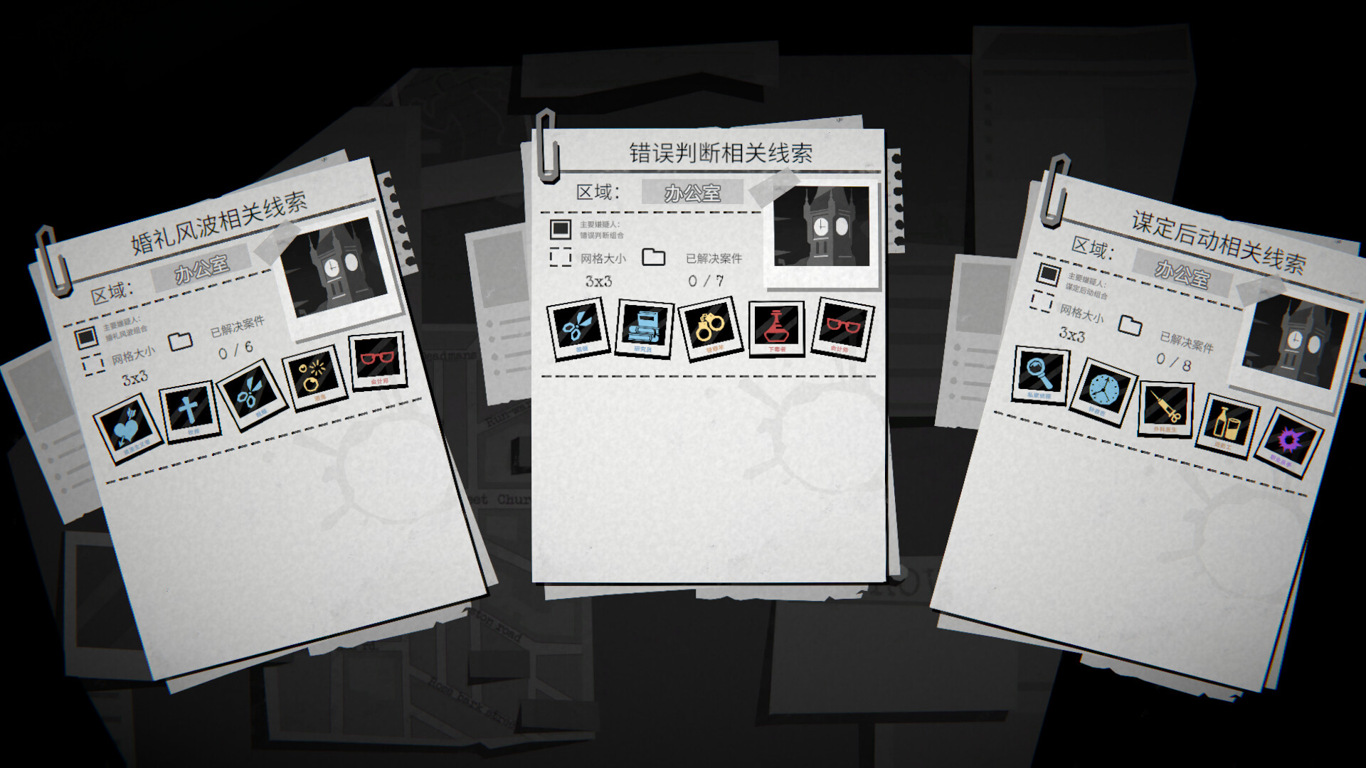 侦探杀:罪恶之城/Dupery: A Game of Solo Deduction-2 侦探杀:罪恶之城/Dupery: A Game of Solo Deduction-2