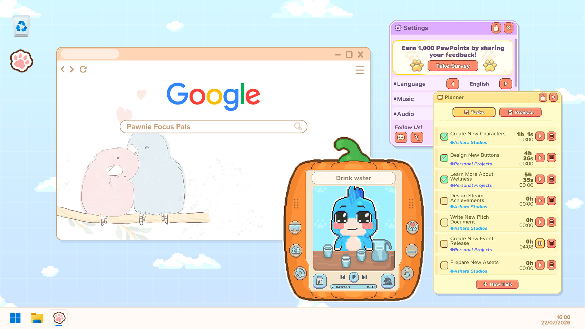 爪爪伙伴：专注时光/Pawnie: Focus Pals-5