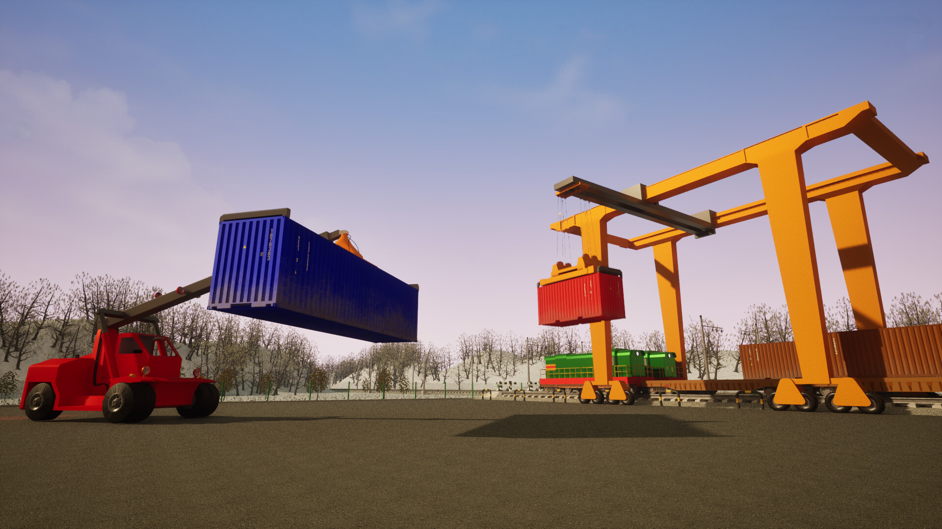 集装箱码头模拟器/Container Terminal Simulator-5 集装箱码头模拟器/Container Terminal Simulator-5