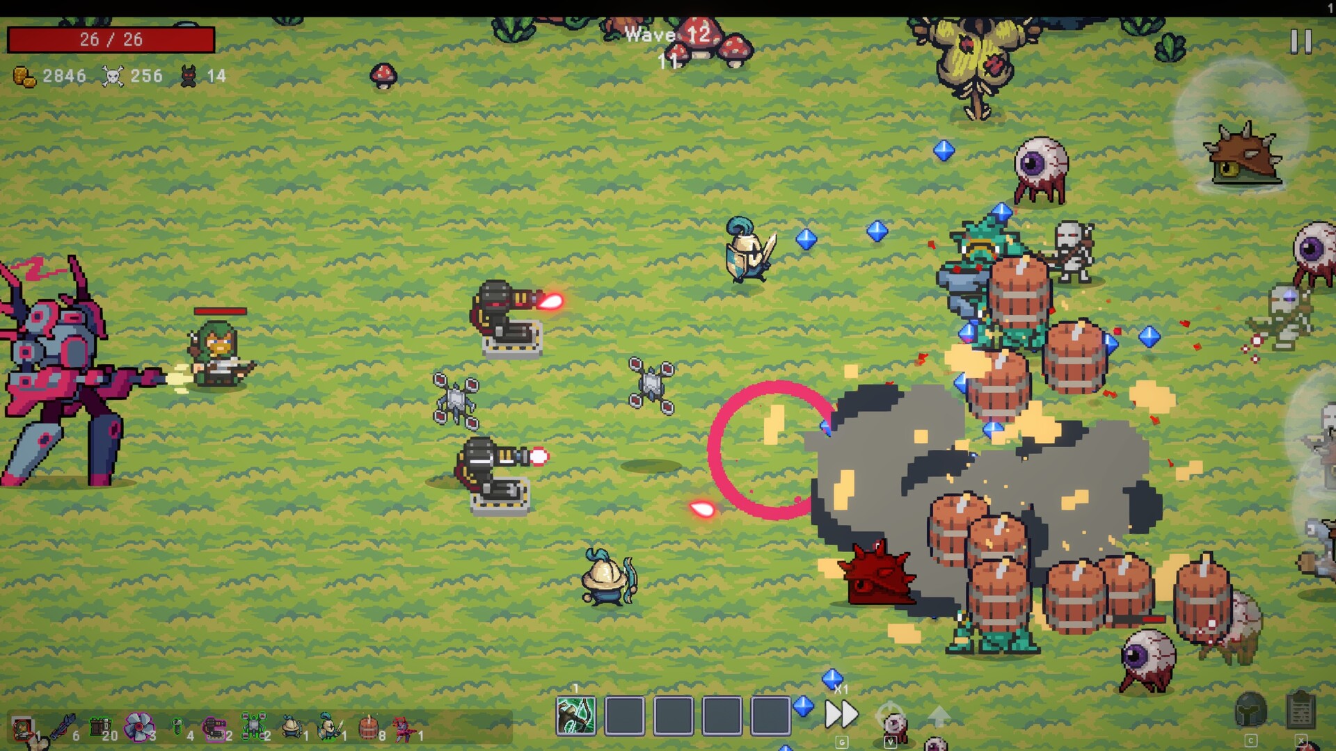 像素幸存者:防线/Pixel Survivors : Defense-4 像素幸存者:防线/Pixel Survivors : Defense-4
