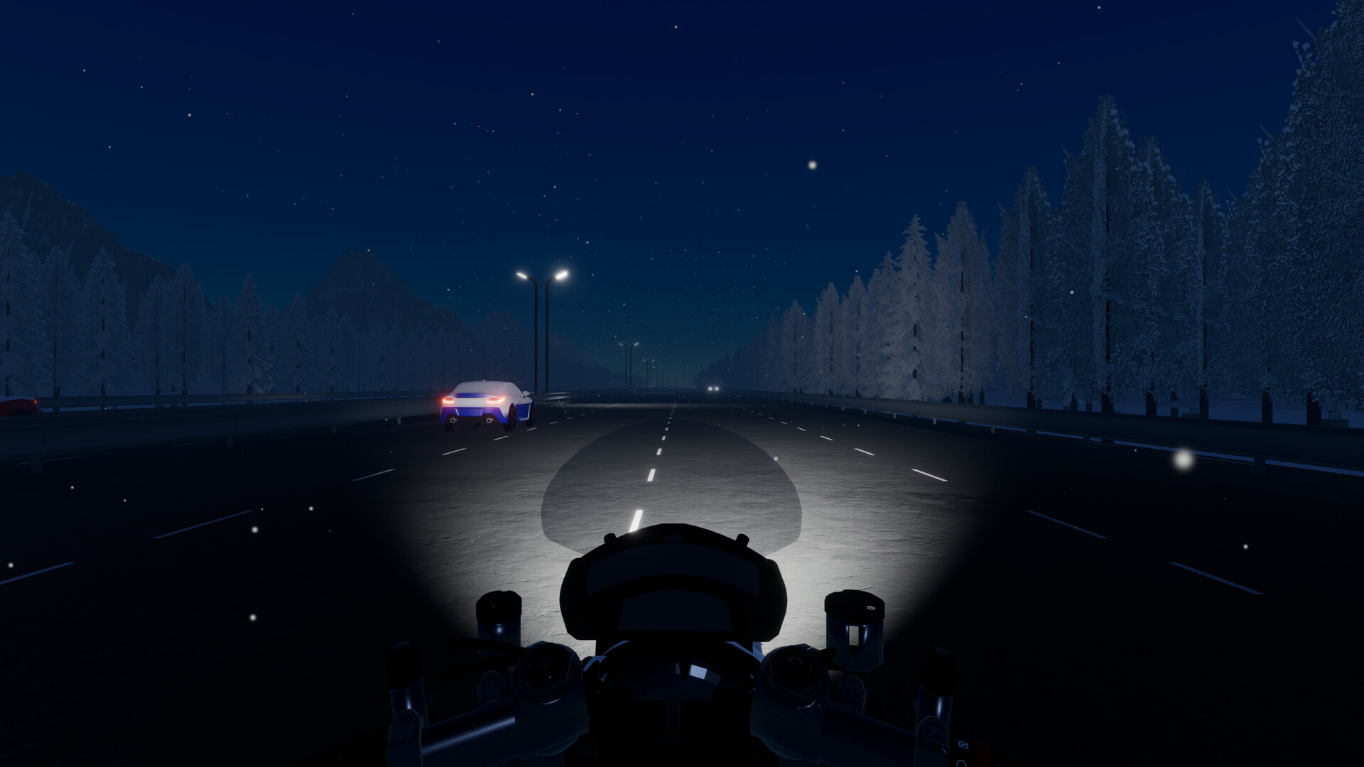 摩托车夜行/Motorcycle Night Ride-6