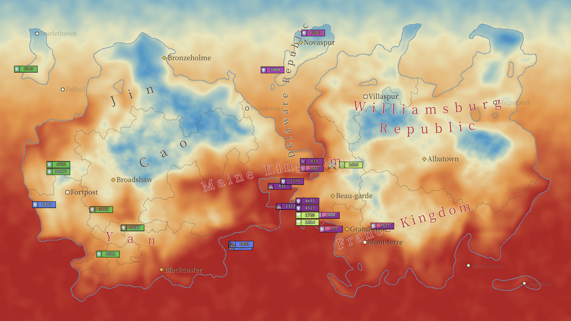 地图上发生的事:列国模拟器/Things That Happen on the Map - Realm Simulator-4 地图上发生的事:列国模拟器/Things That Happen on the Map - Realm Simulator-4