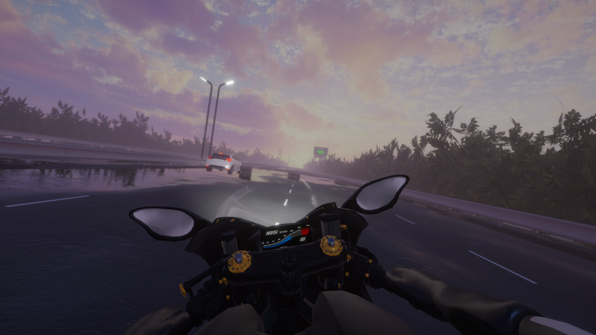 摩托车夜行/Motorcycle Night Ride-7