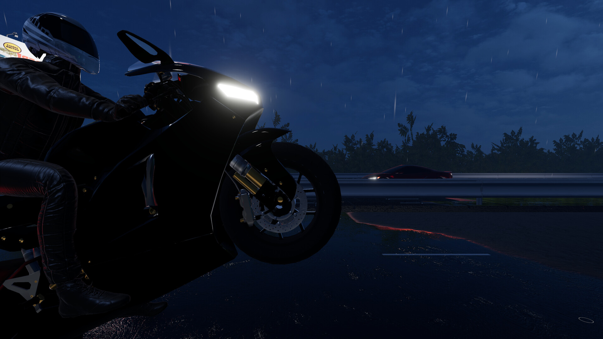 摩托车夜行/Motorcycle Night Ride-1