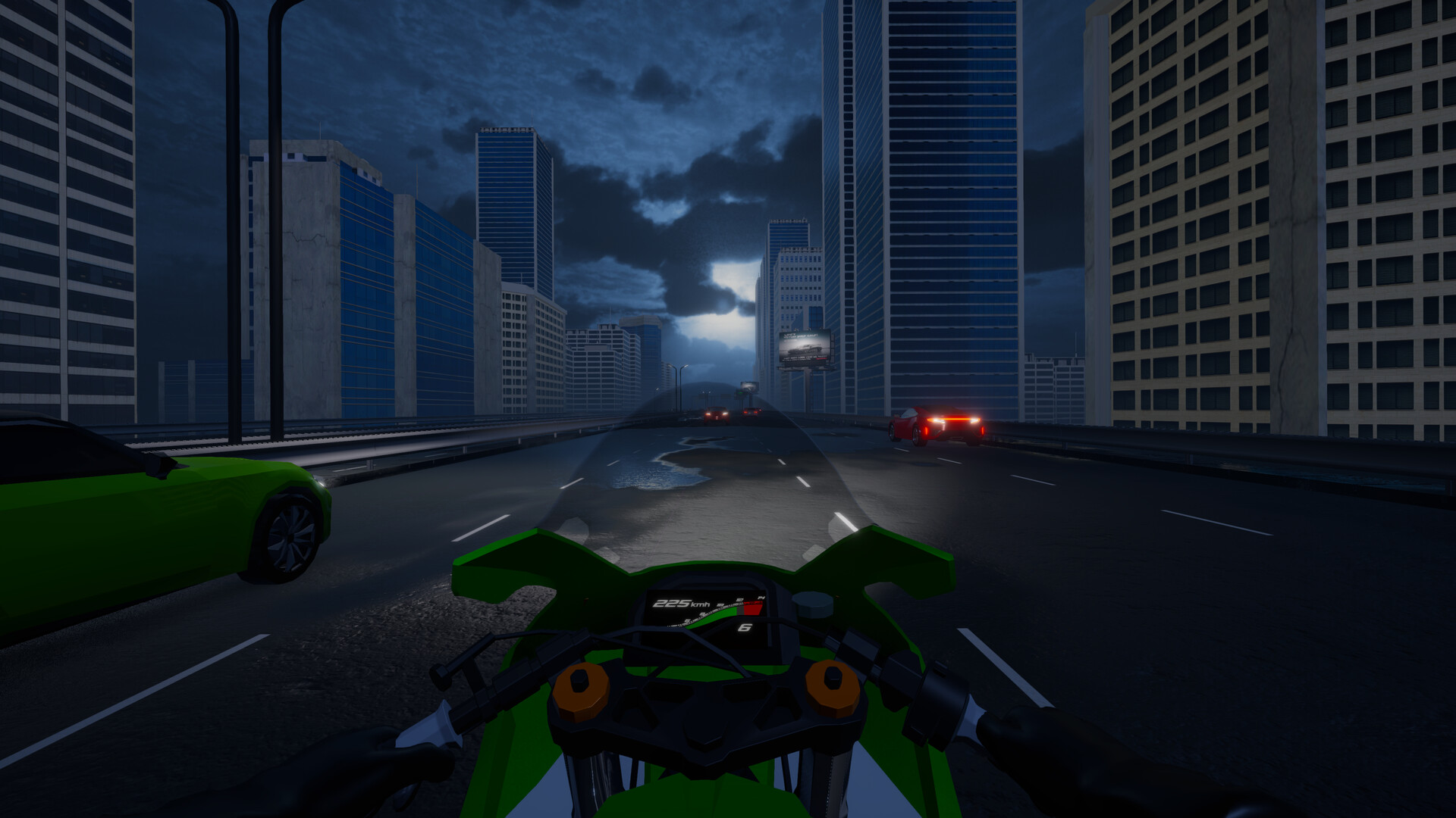 摩托车夜行/Motorcycle Night Ride-2