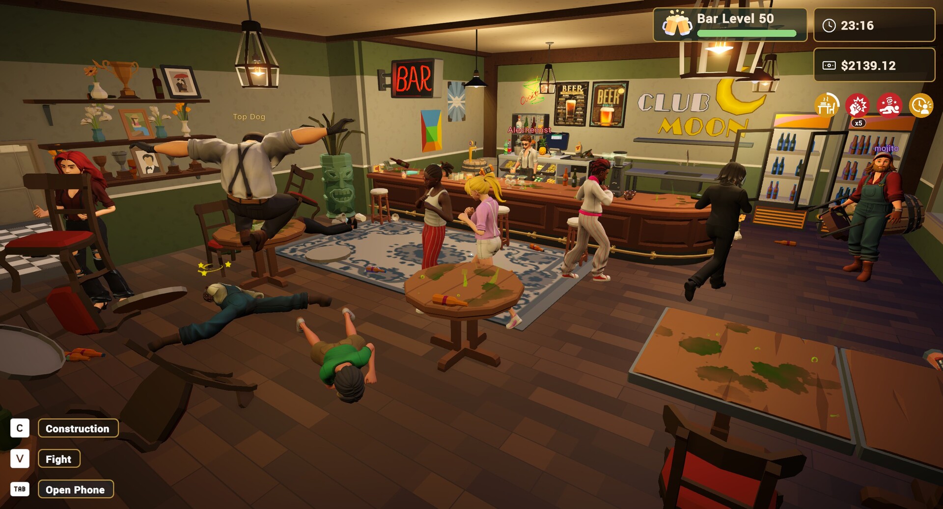 酒吧大乱斗:合作经营模拟器/Barfender: CO-OP Bar Simulator-1 酒吧大乱斗:合作经营模拟器/Barfender: CO-OP Bar Simulator-1