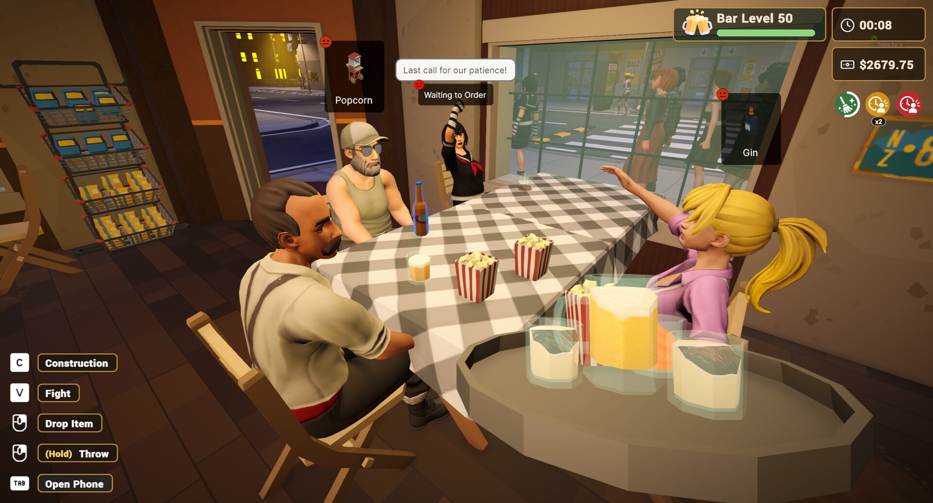 酒吧大乱斗:合作经营模拟器/Barfender: CO-OP Bar Simulator-2 酒吧大乱斗:合作经营模拟器/Barfender: CO-OP Bar Simulator-2