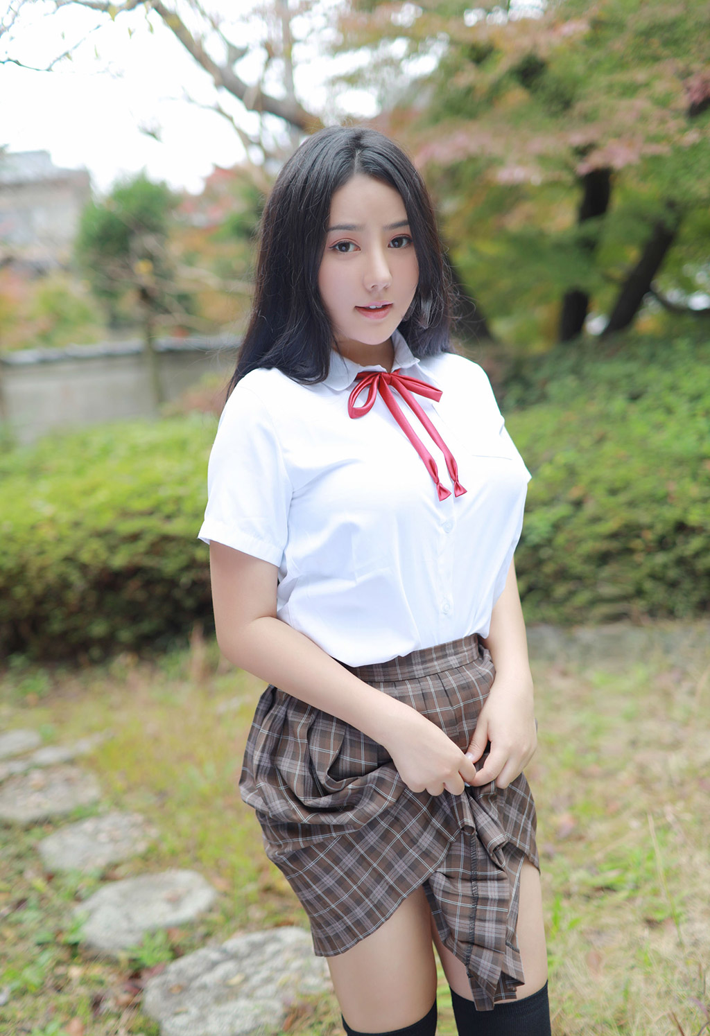 Manuela玛鲁娜日本学生妹制服系列（2/42）