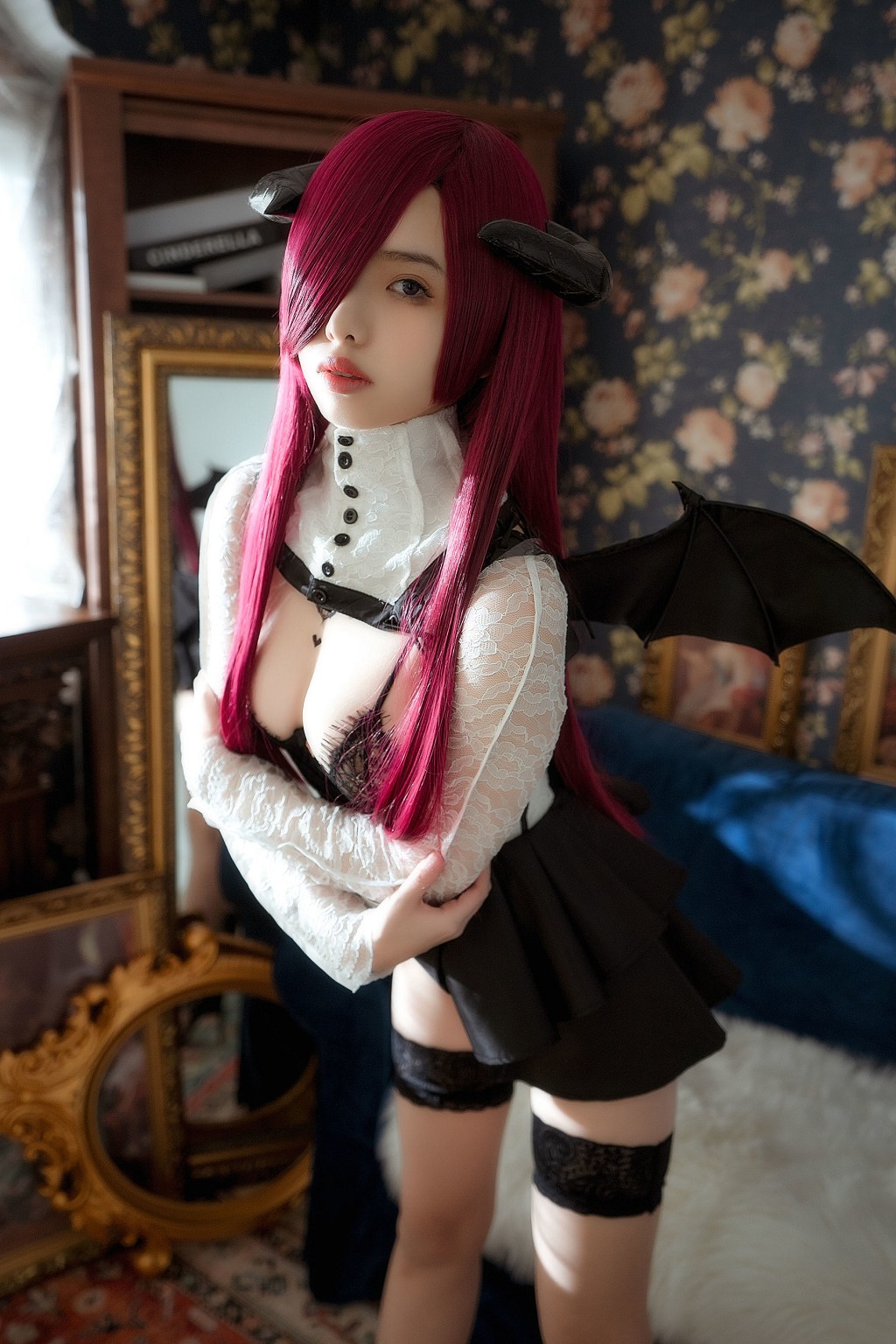 雯妹不讲道理《魅魔 the countess of devil》 [COSPLAY福利] 写真集[38P]（1/38）