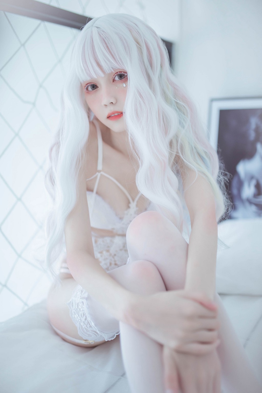 你的负卿《白色蕾丝私房》  [COSPLAY福利] 写真集[33P]（3/33）